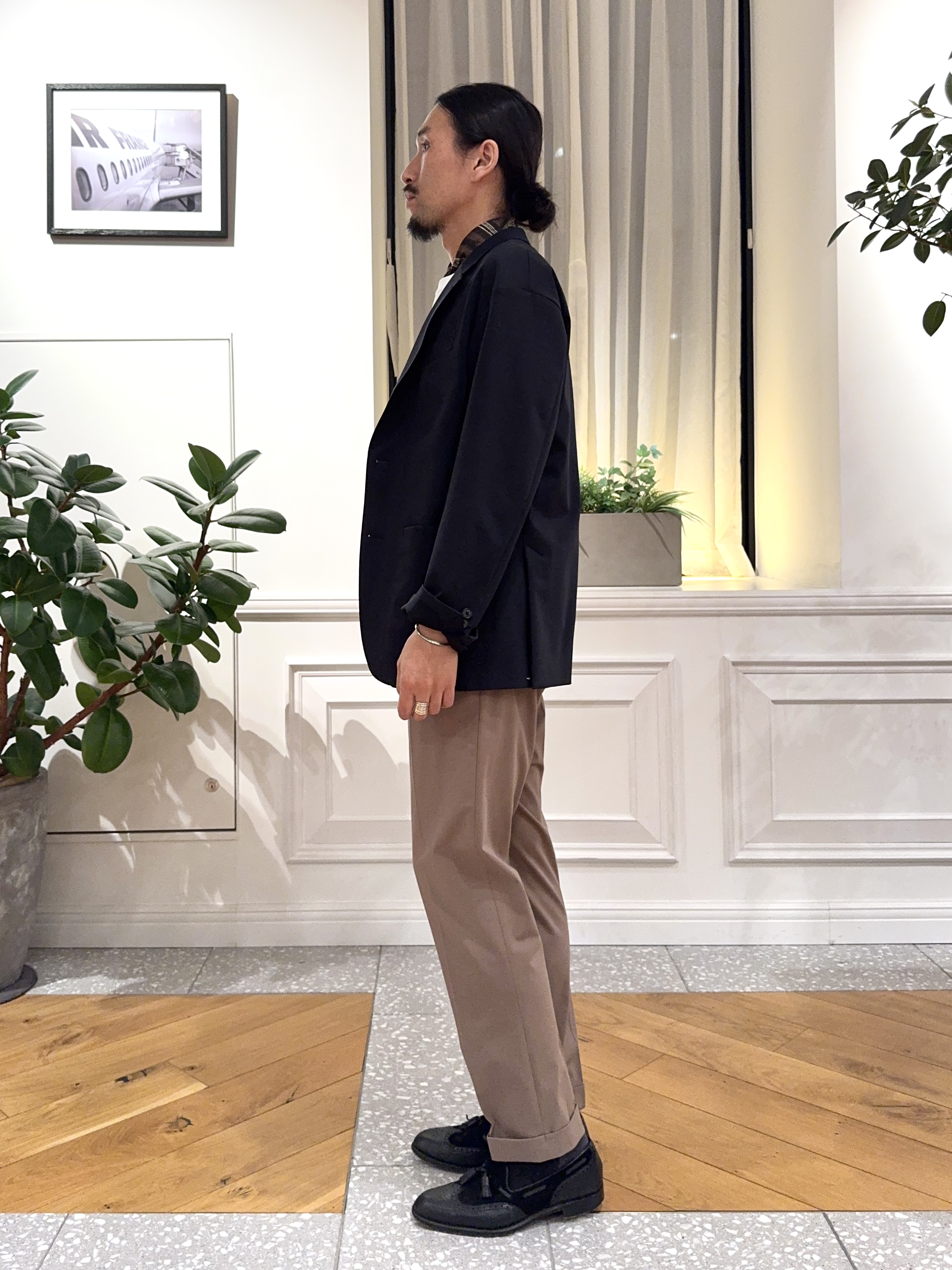 kawarataniさんの「DRESSTERIOR｜【干場義雅&times;MOVB&times;DRESSTERIOR】トリプルコラボ DUPLEX COTTON コンフォー」を使ったコーディネート