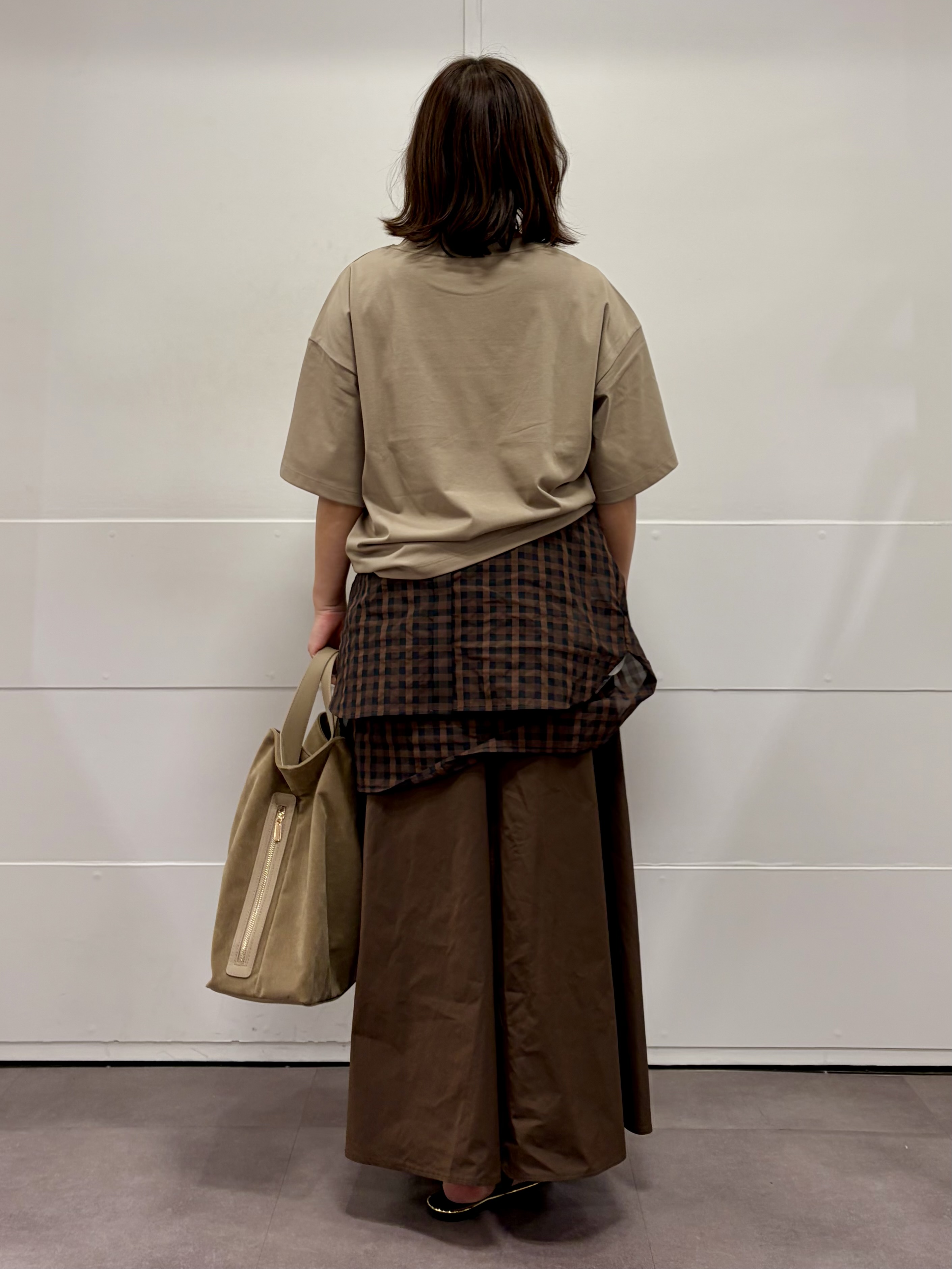 TOKOさんの「UNTITLED｜【丈感すっきり】ベロアプリントロゴT」を使ったコーディネート