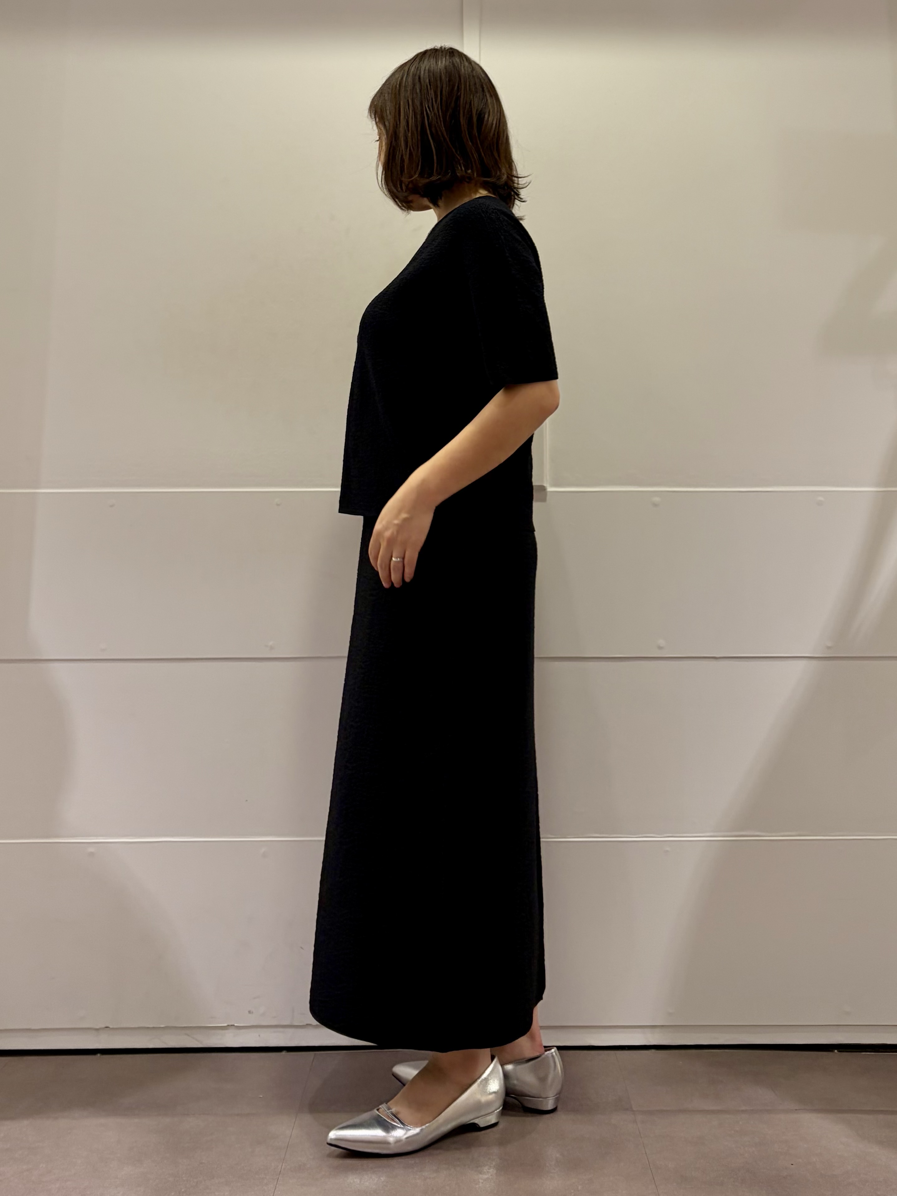 TOKOさんの「UNTITLED｜【セットアップ可/ストレッチ性】ドライタッチニットプルオーバー」を使ったコーディネート