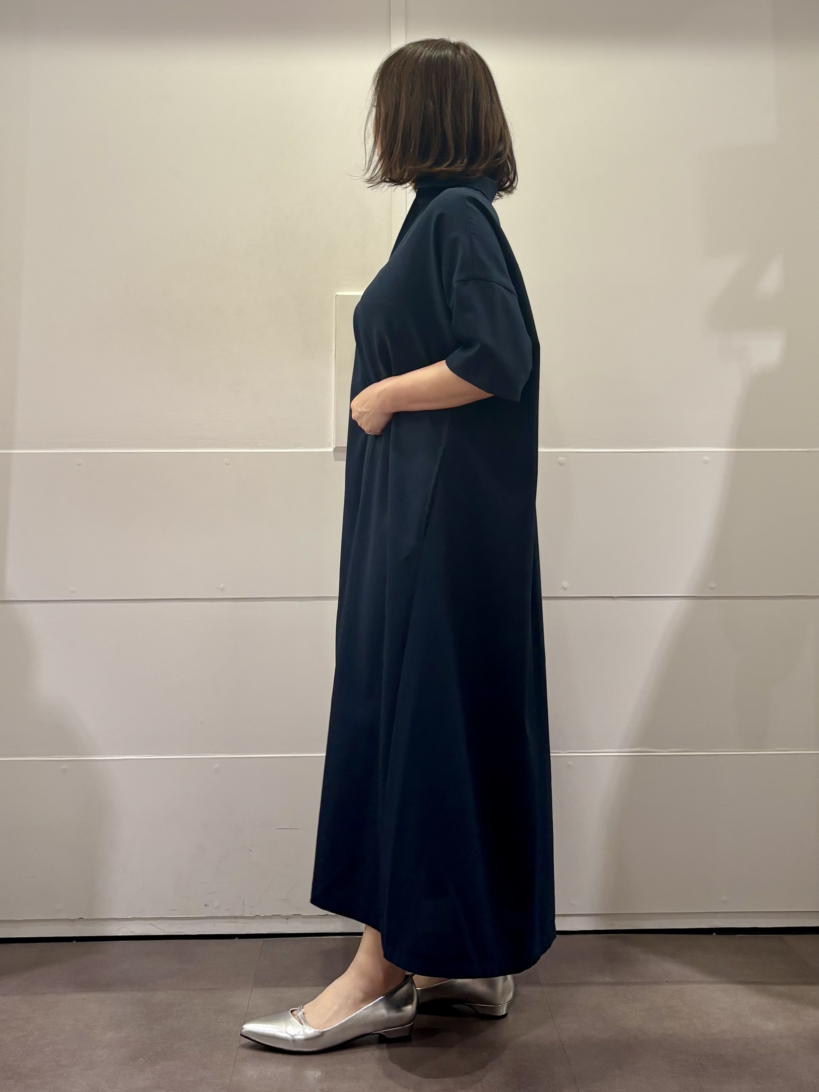 TOKOさんの「UNTITLED｜【初秋も活躍/UVカット/接触冷感】エアリークールワンピース」を使ったコーディネート