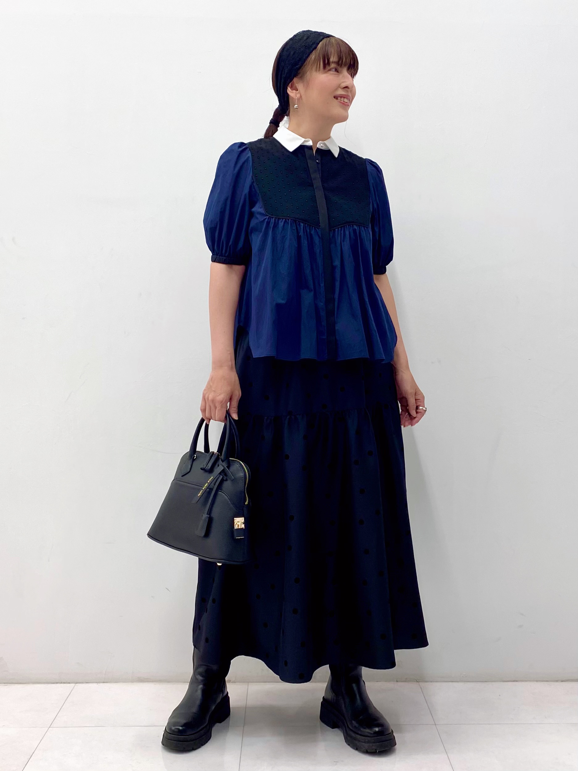 Sawaguchiさんの「DRESSTERIOR｜【着映え】ブザム チュニックブラウス」を使ったコーディネート