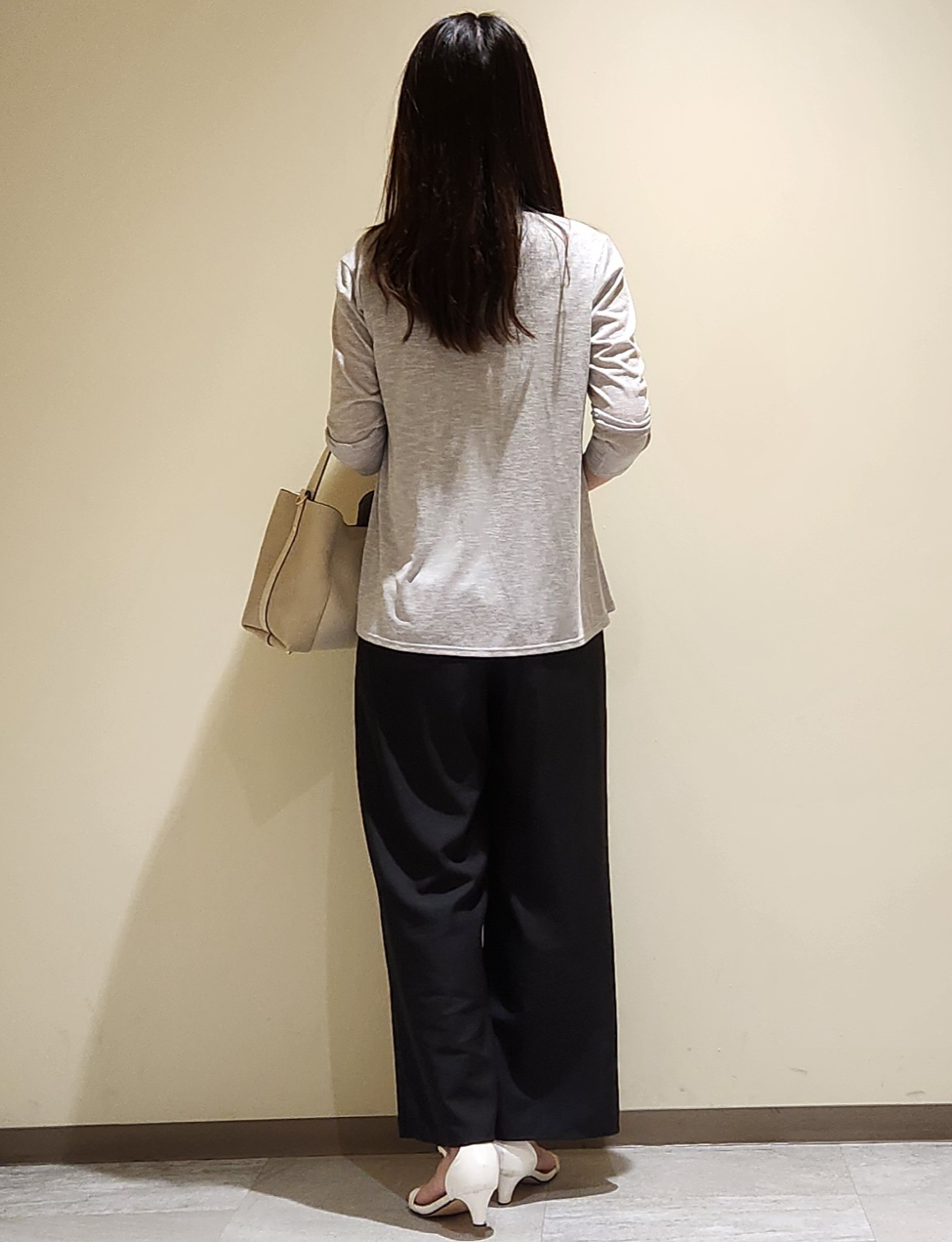 yukaさんの「COUP DE CHANCE｜【洗える】着流しカーディガン」を使ったコーディネート