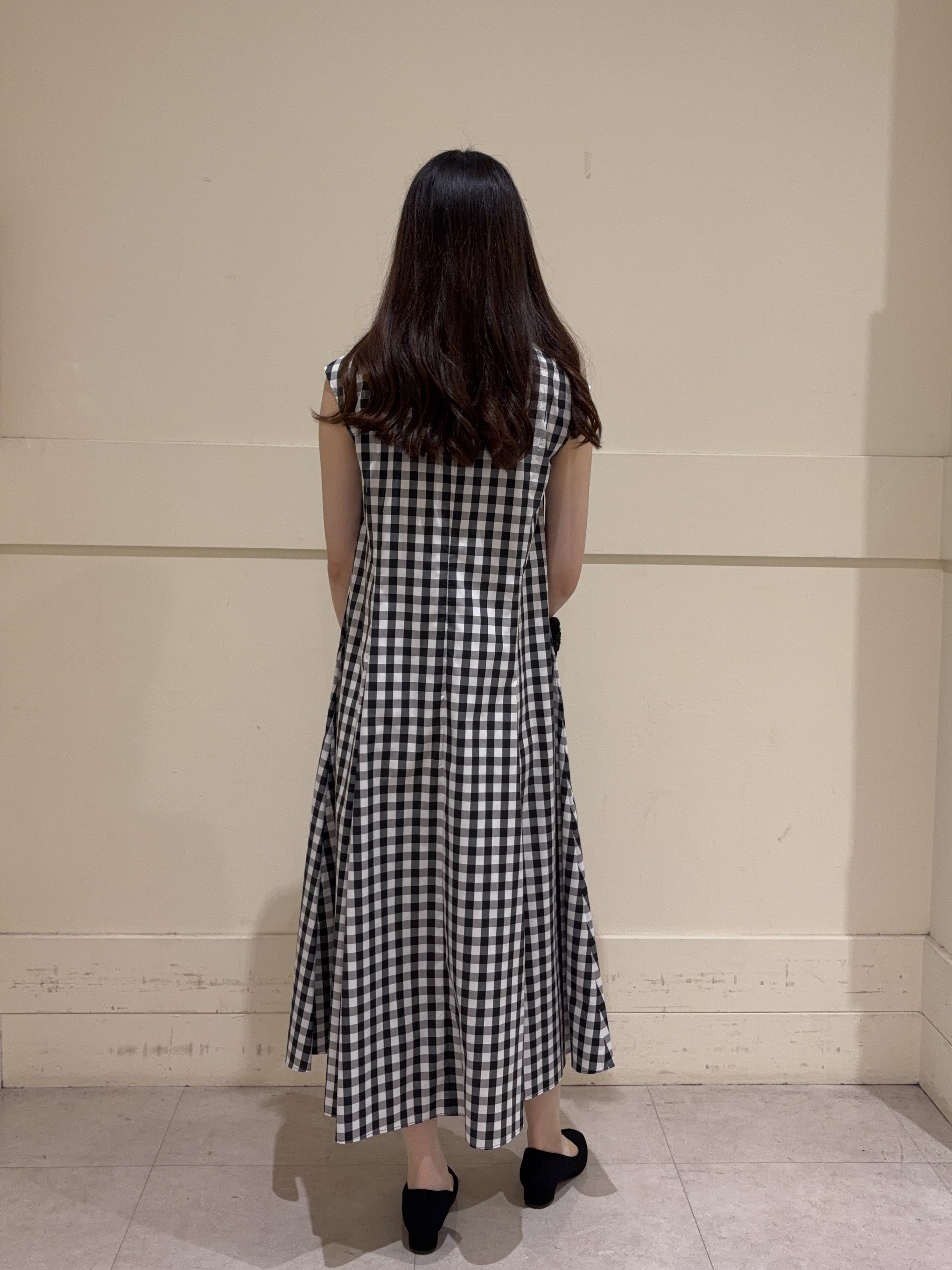 mayuさんの「UNTITLED｜【秋映え】ギンガムチェックワンピース」を使ったコーディネート