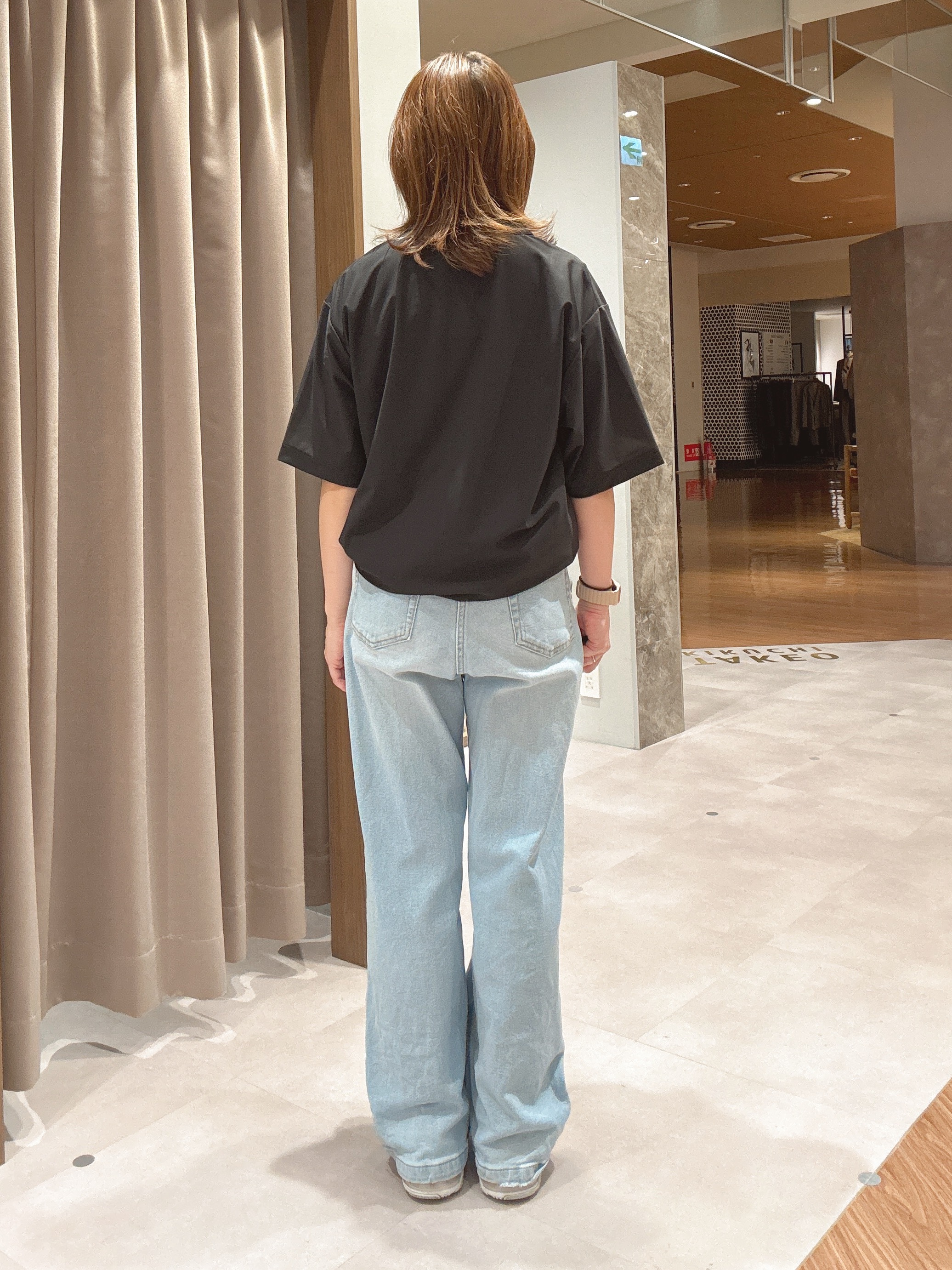 hanechanさんの「TAKEO KIKUCHI｜【通気性】AIR TOOL LIGHT Ｔシャツ」を使ったコーディネート