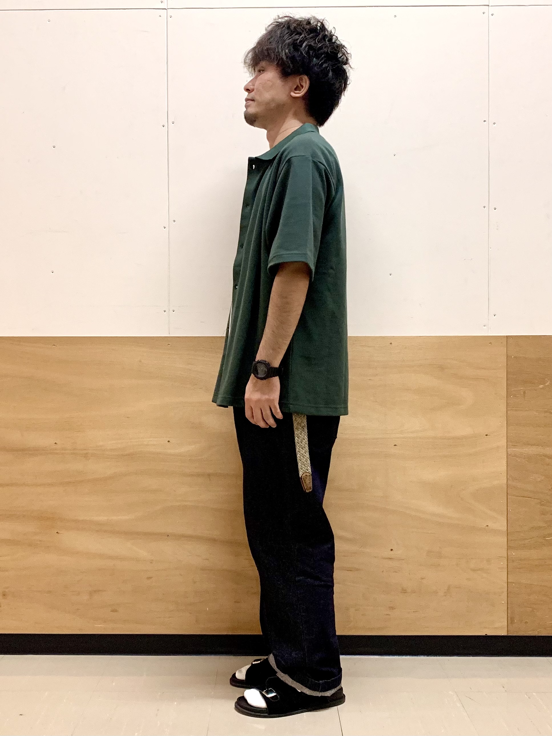 MATUさんの「THE SHOP TK｜【半袖シャツ＋インナー セットアイテム】カノコ半袖シャツ＆半袖Tシャツ」を使ったコーディネート
