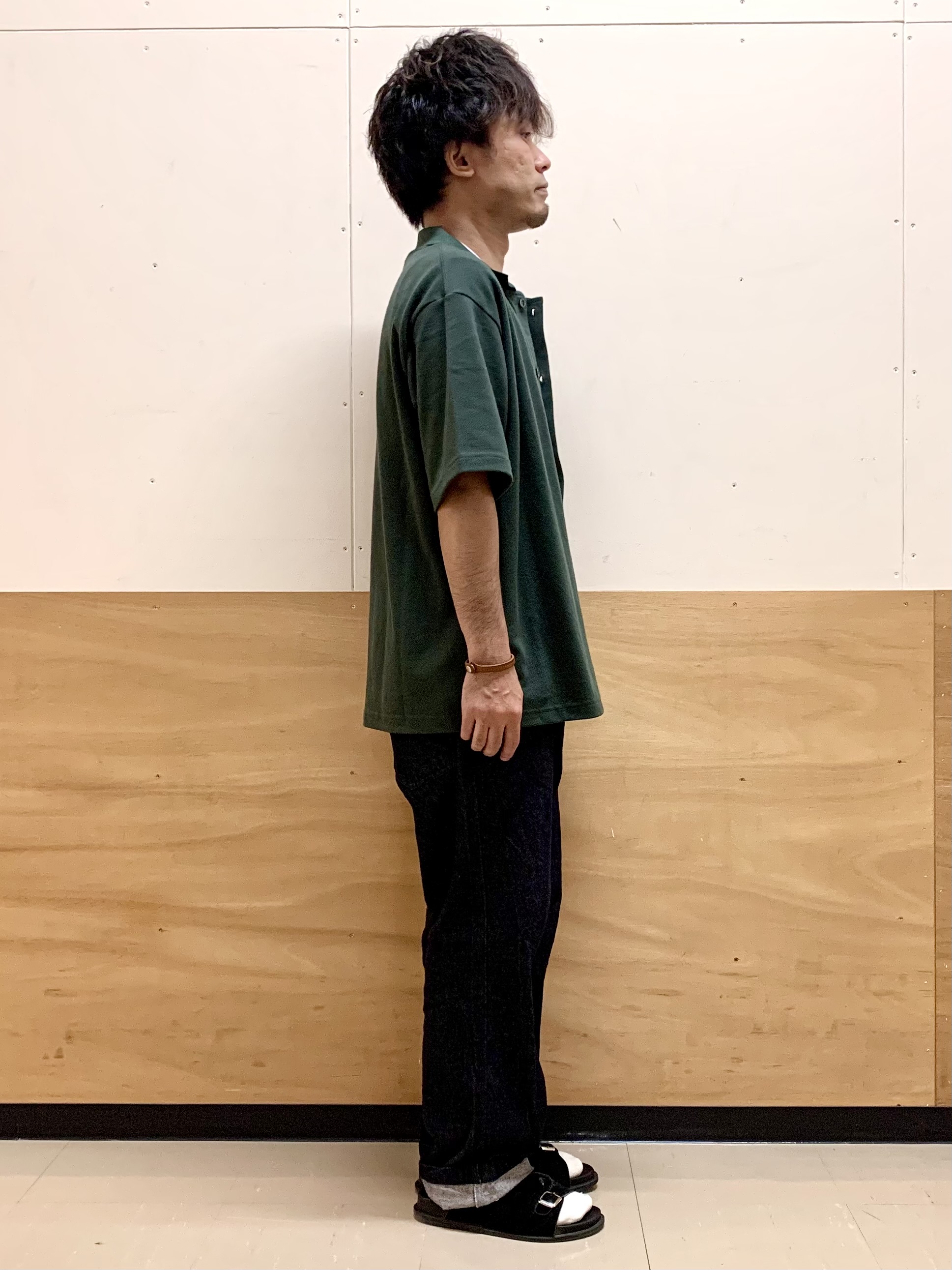 MATUさんの「THE SHOP TK｜【半袖シャツ＋インナー セットアイテム】カノコ半袖シャツ＆半袖Tシャツ」を使ったコーディネート