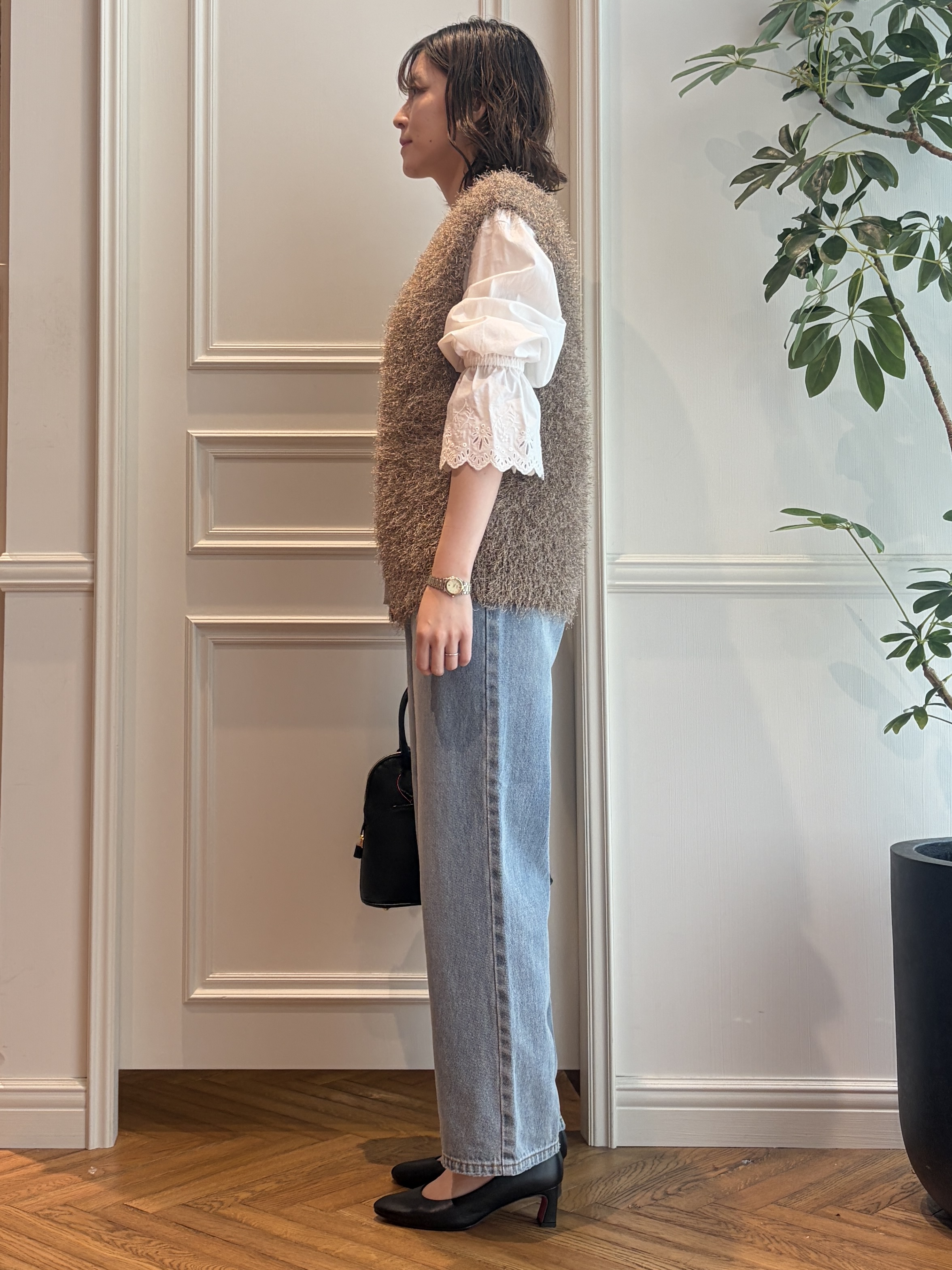 nakaoさんの「DRESSTERIOR｜ヴィンテージ ユーズド ストレートデニム」を使ったコーディネート