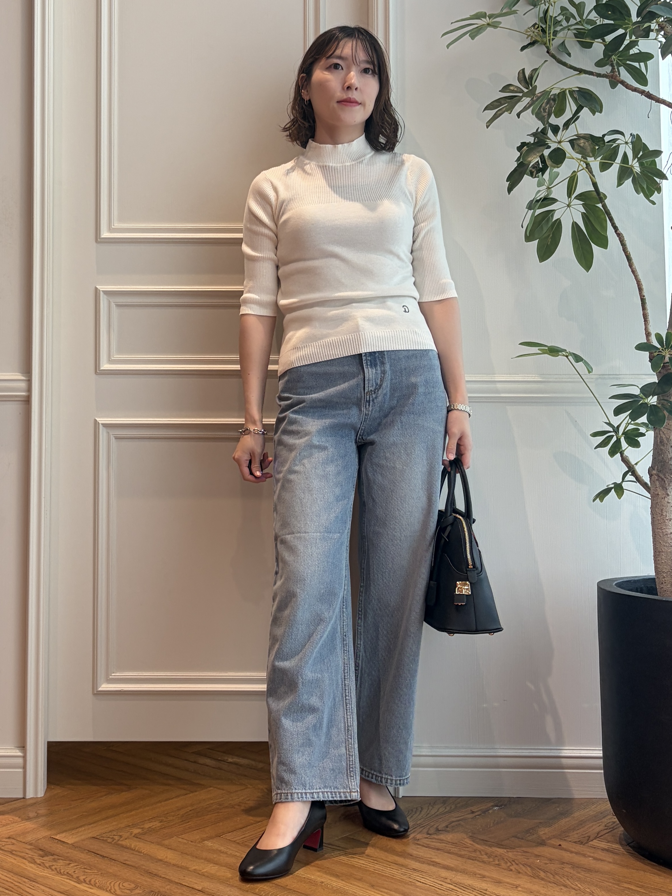 nakaoさんの「DRESSTERIOR｜ヴィンテージ ユーズド ストレートデニム」を使ったコーディネート