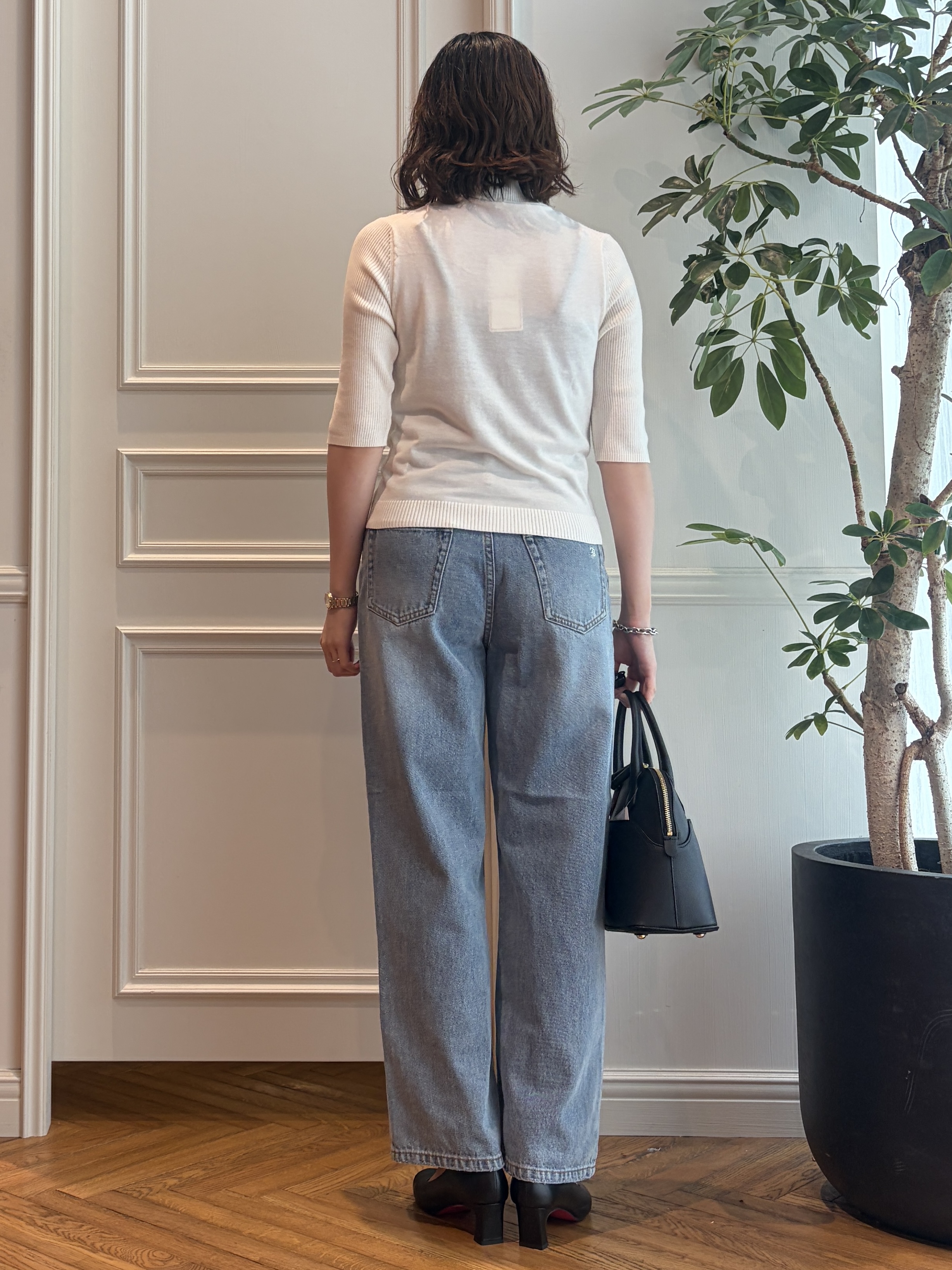 nakaoさんの「DRESSTERIOR｜ヴィンテージ ユーズド ストレートデニム」を使ったコーディネート