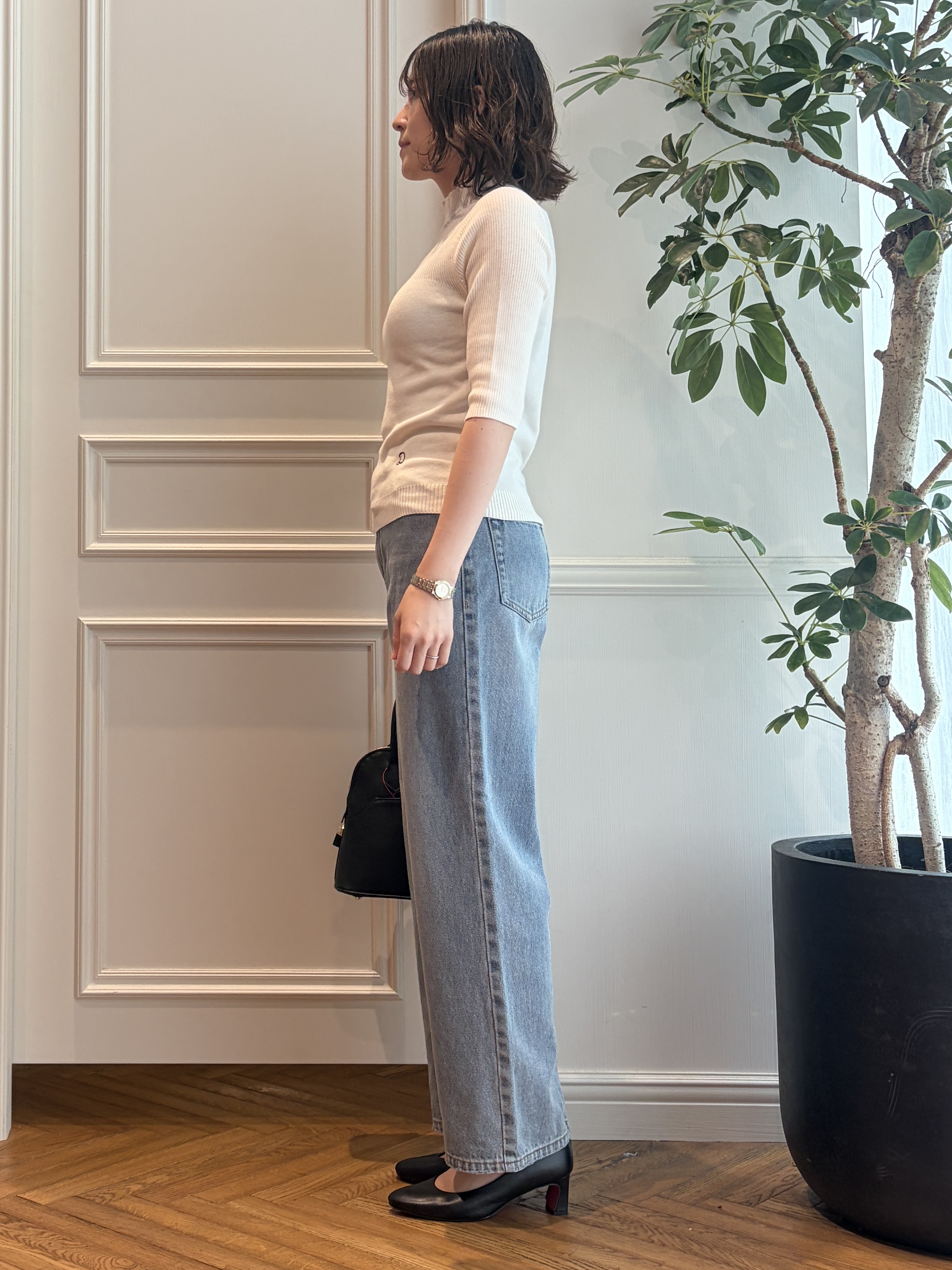 nakaoさんの「DRESSTERIOR｜ヴィンテージ ユーズド ストレートデニム」を使ったコーディネート
