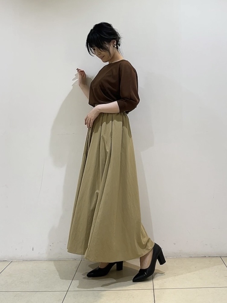 watanabeさんの「UNTITLED｜【体型カバー／洗える】シアードルマンニット」を使ったコーディネート