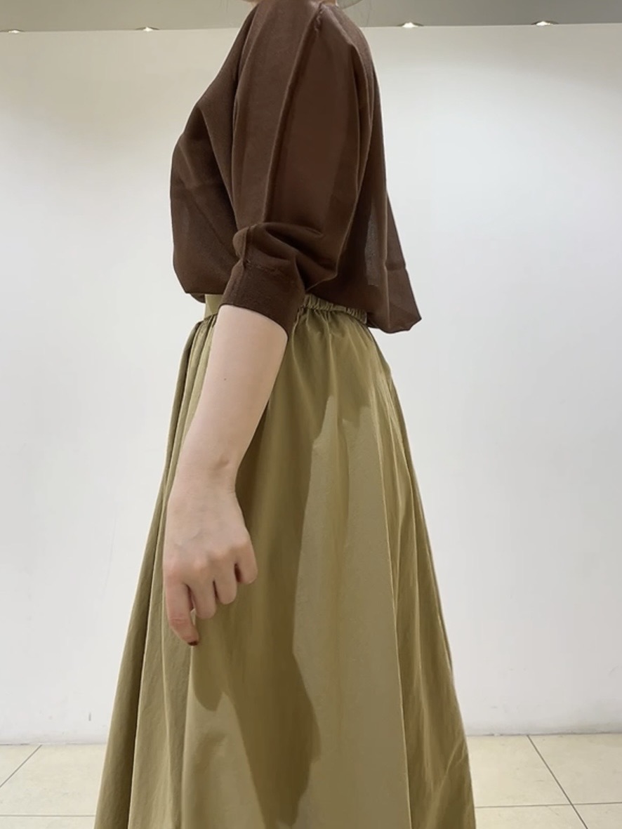 watanabeさんの「UNTITLED｜【体型カバー／洗える】シアードルマンニット」を使ったコーディネート