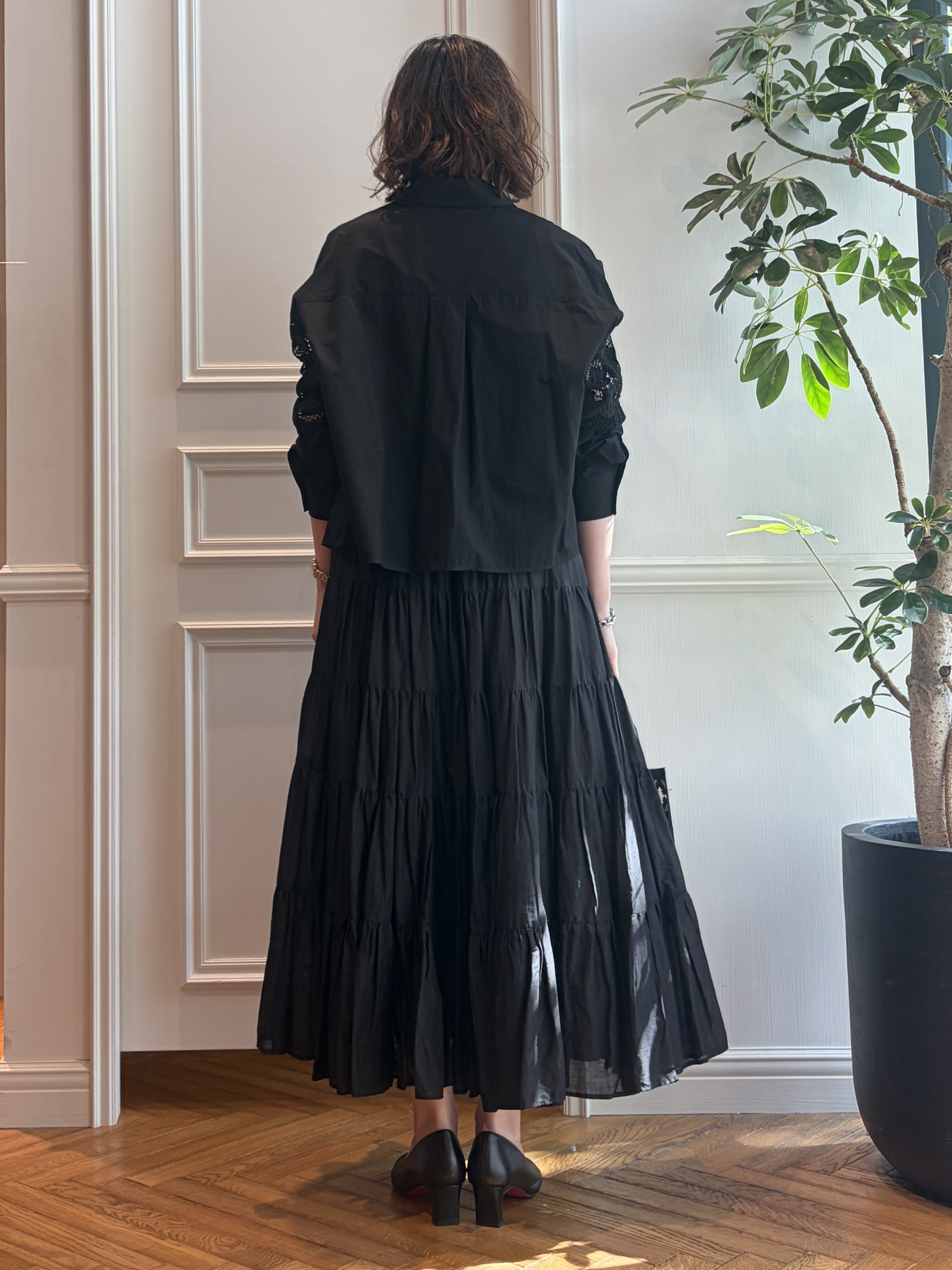 nakaoさんの「DRESSTERIOR｜【otonaMUSE5月号掲載】アーチフィットレザーパンプス」を使ったコーディネート