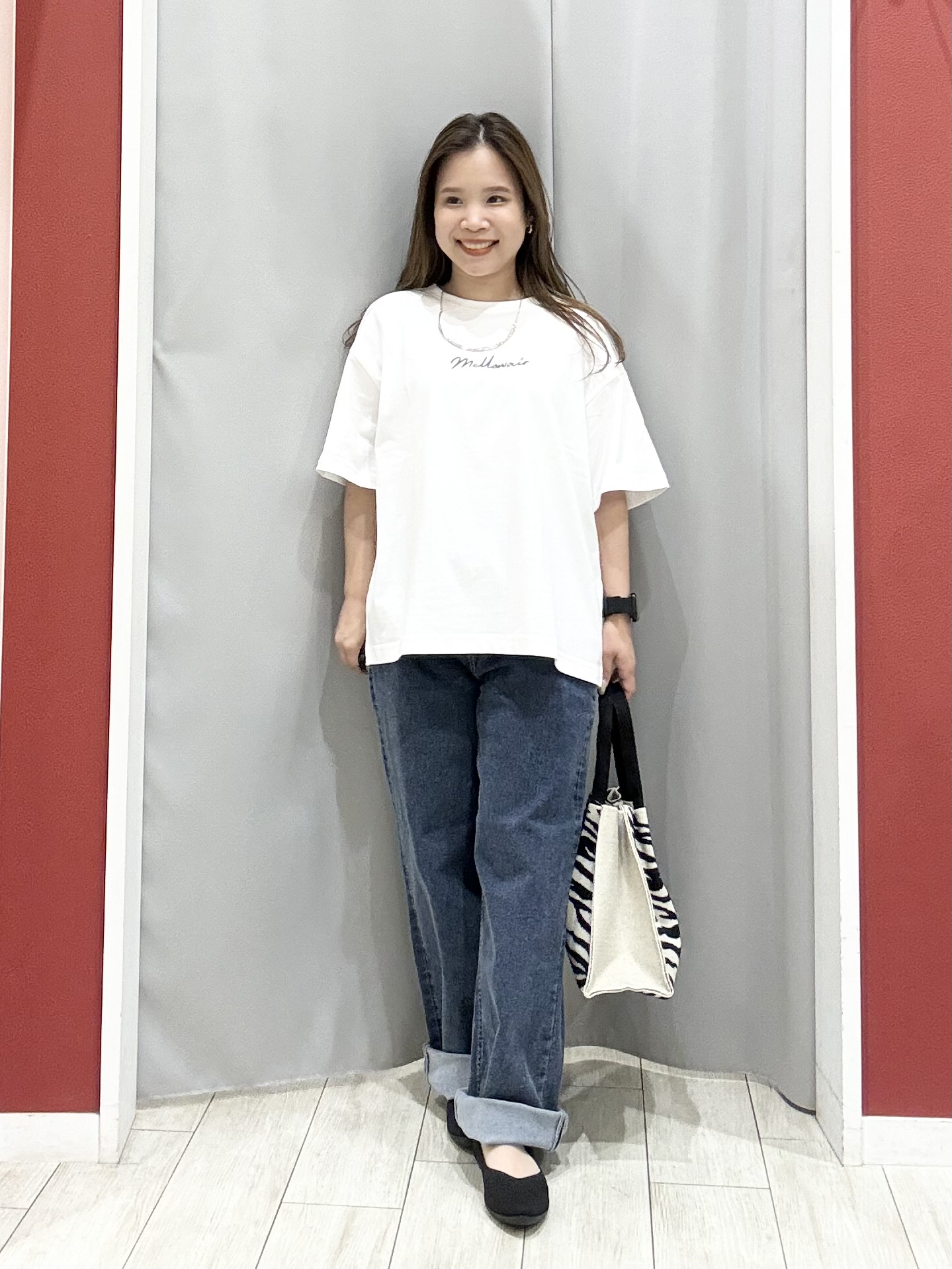 shioさんの「SHOO･LA･RUE｜【通気性〇/S-LL/洗濯機可】羽織にも使いやすい きちんとベーシックシャツ」を使ったコーディネート