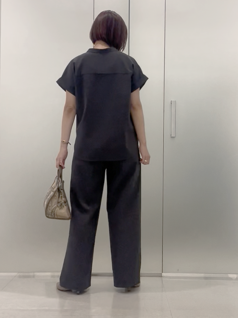 まどかさんの「UNTITLED｜【セットアップ可/UVカット】エアリークールブラウス」を使ったコーディネート