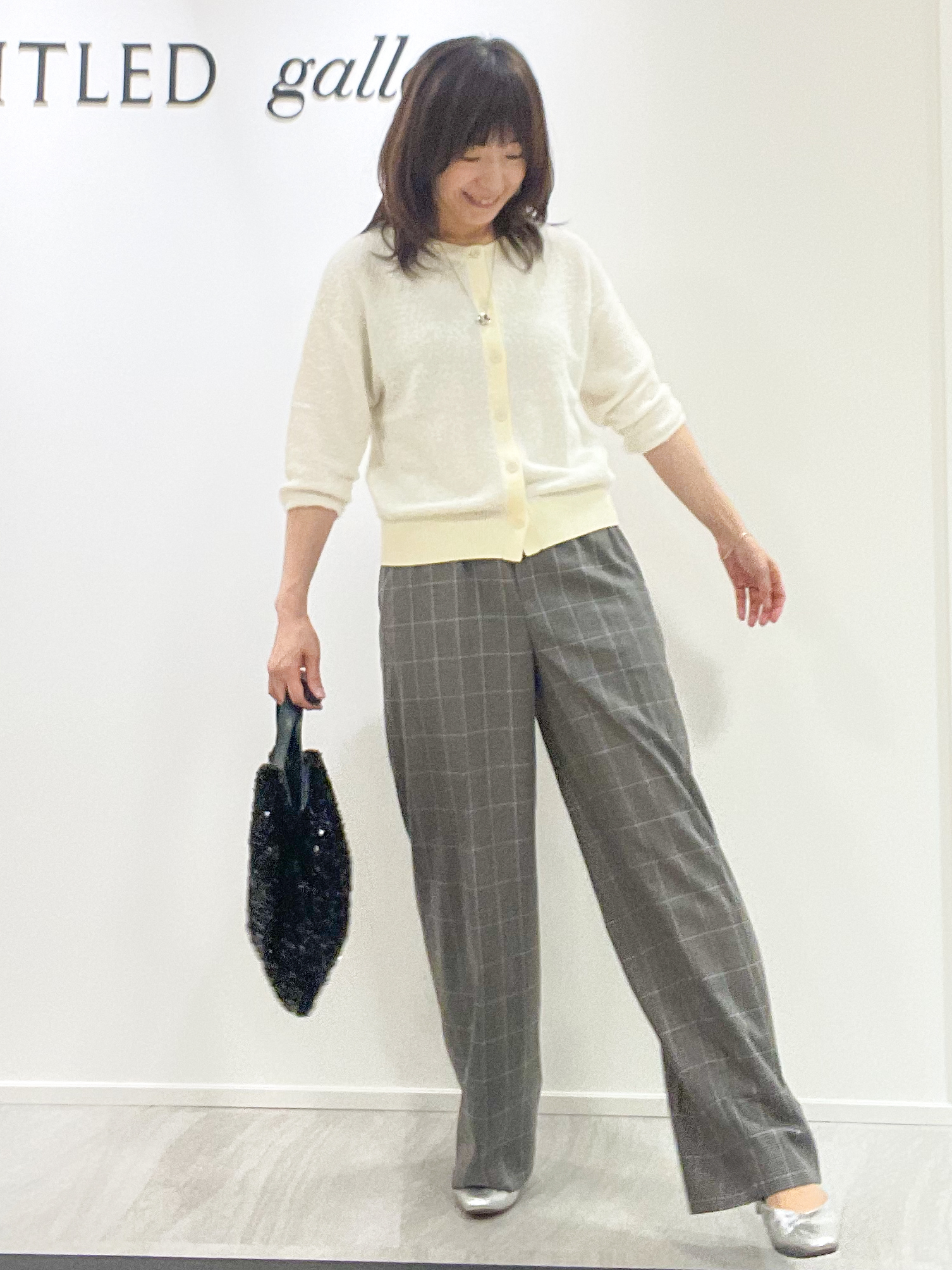 めいさんの「UNTITLED｜【ジャケットライク/前後2WAY】コットン混カールプルオーバー」を使ったコーディネート