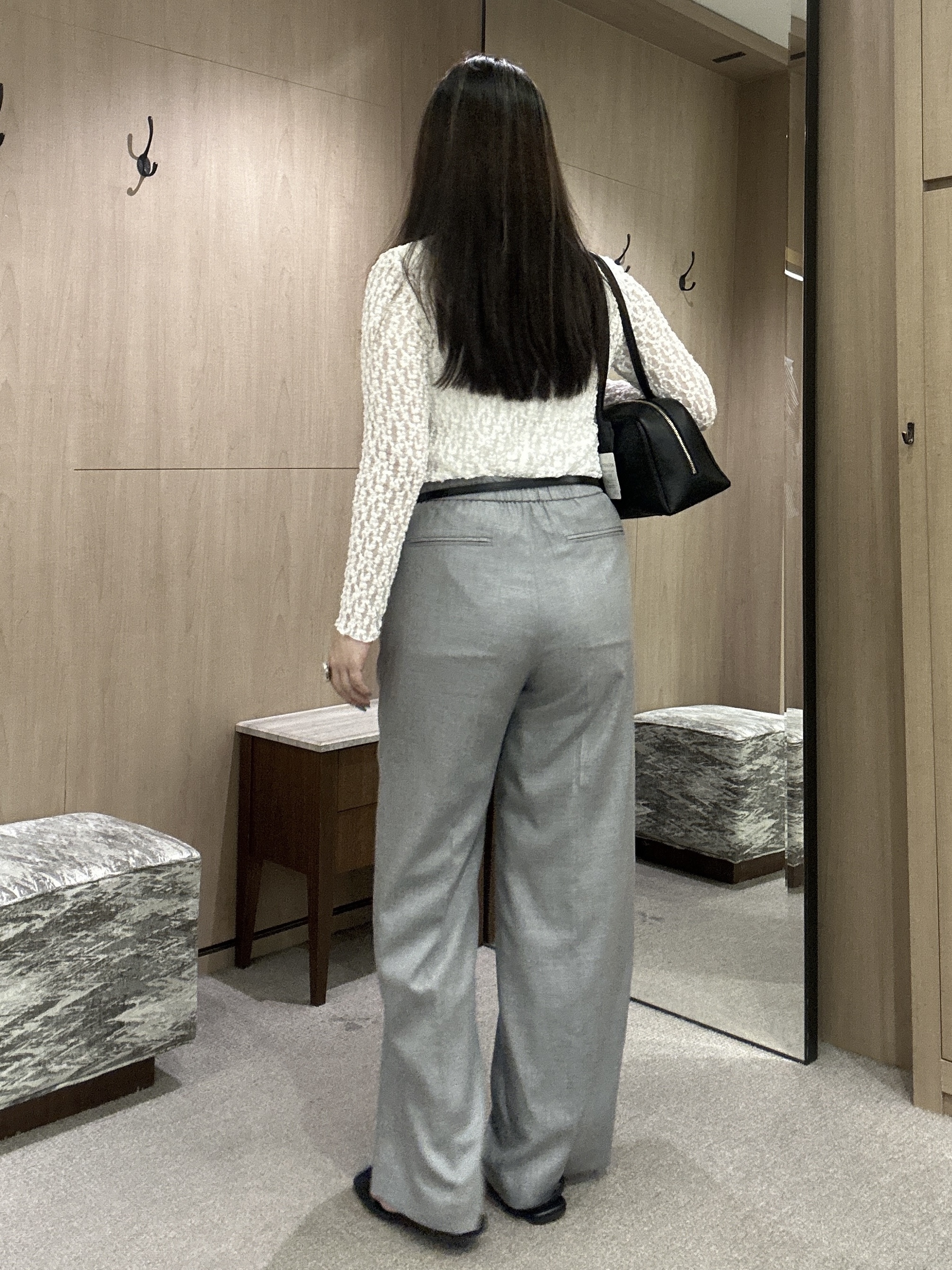 YURIさんの「UNTITLED｜【日本製／本革】スクエアバックルナローベルト」を使ったコーディネート