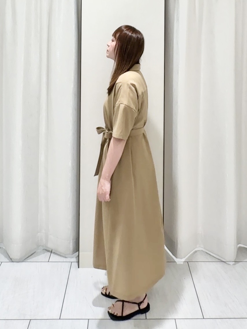 ʏᴜᴋɪᴋᴏさんの「UNTITLED｜【初秋も活躍/UVカット/接触冷感】エアリークールワンピース」を使ったコーディネート
