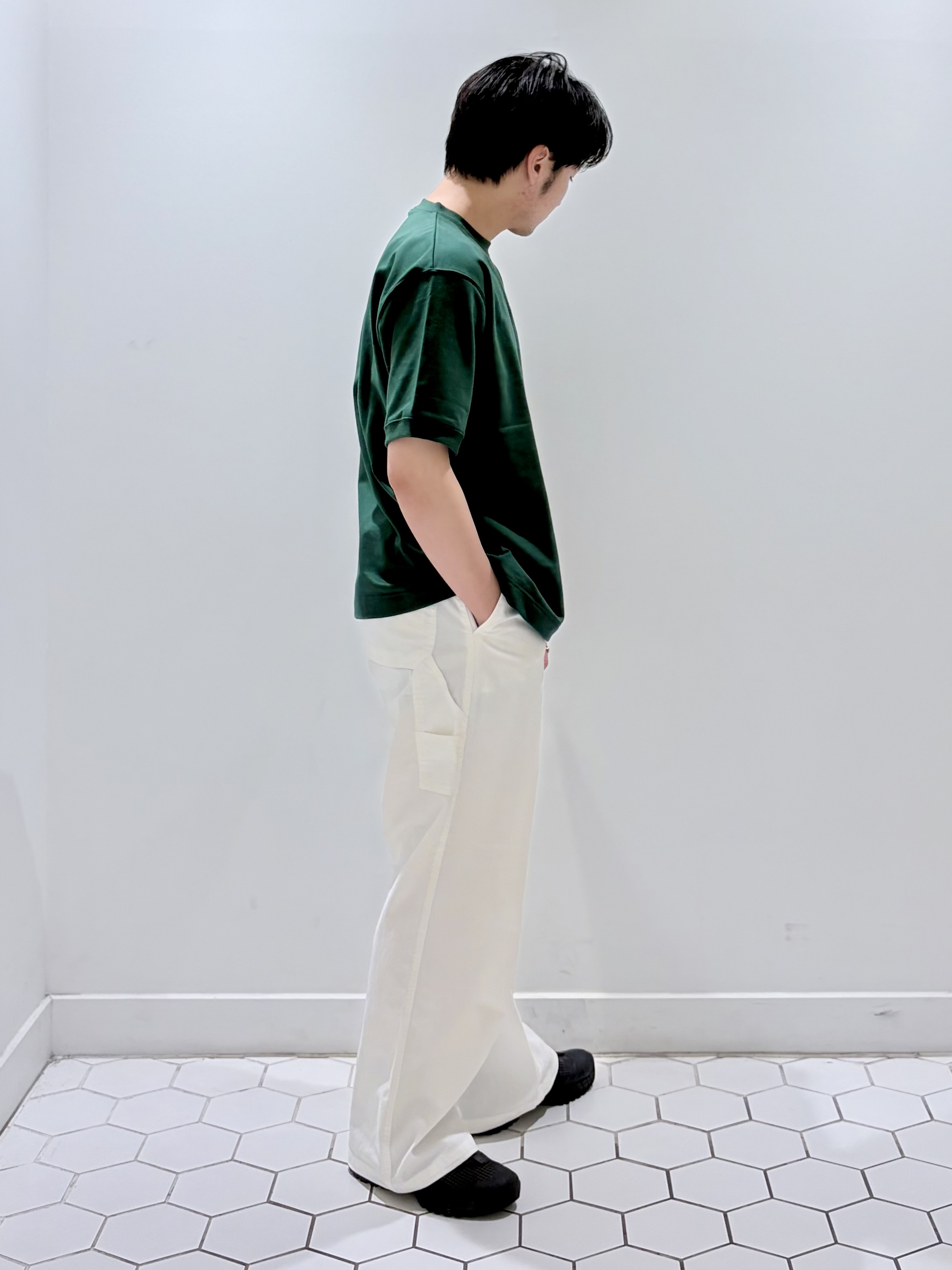 takeruさんの「Dessin｜コットンナイロン ペインターパンツ」を使ったコーディネート