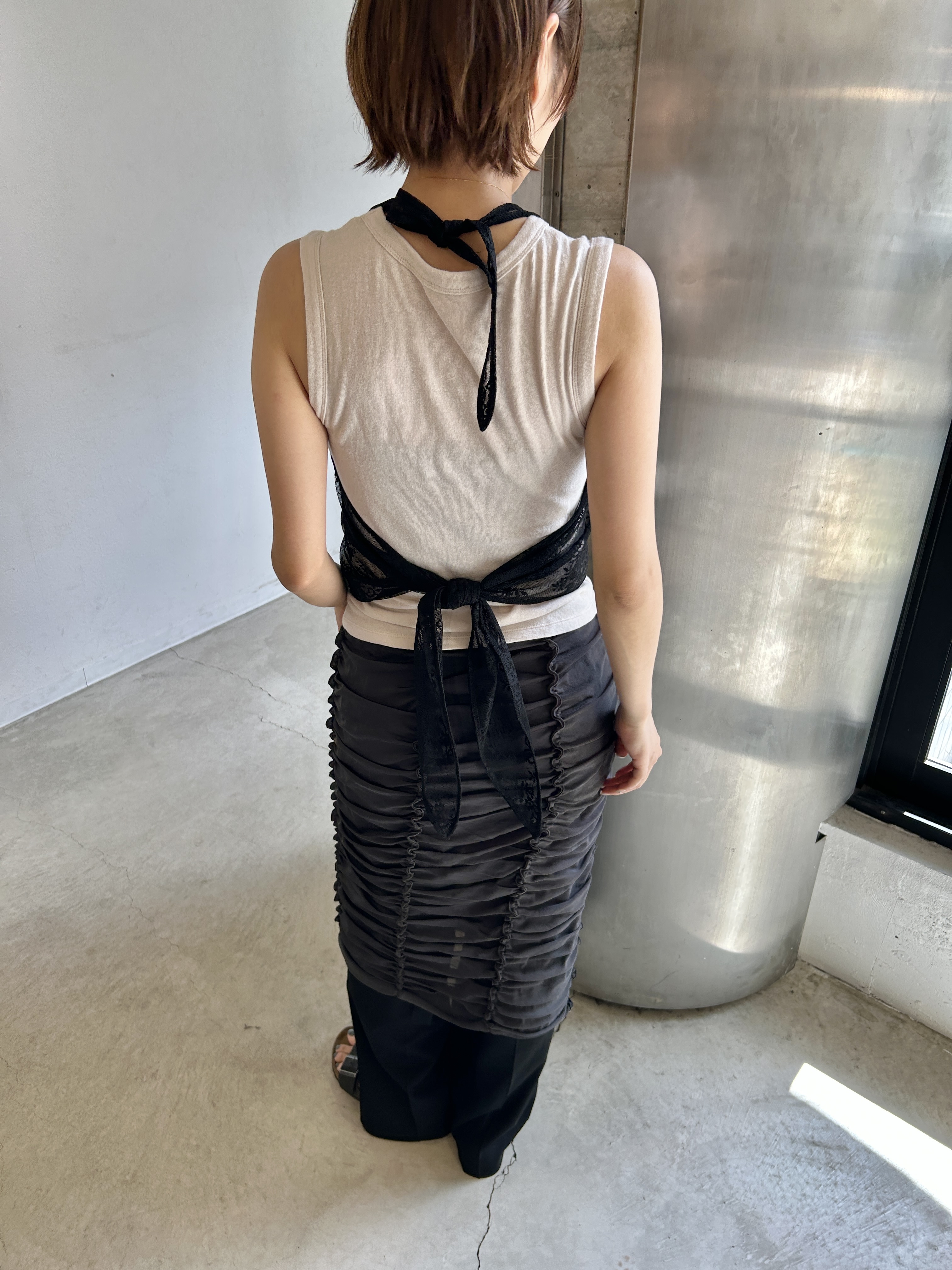 harunaさんの「CODE A｜turn up chic trousers」を使ったコーディネート