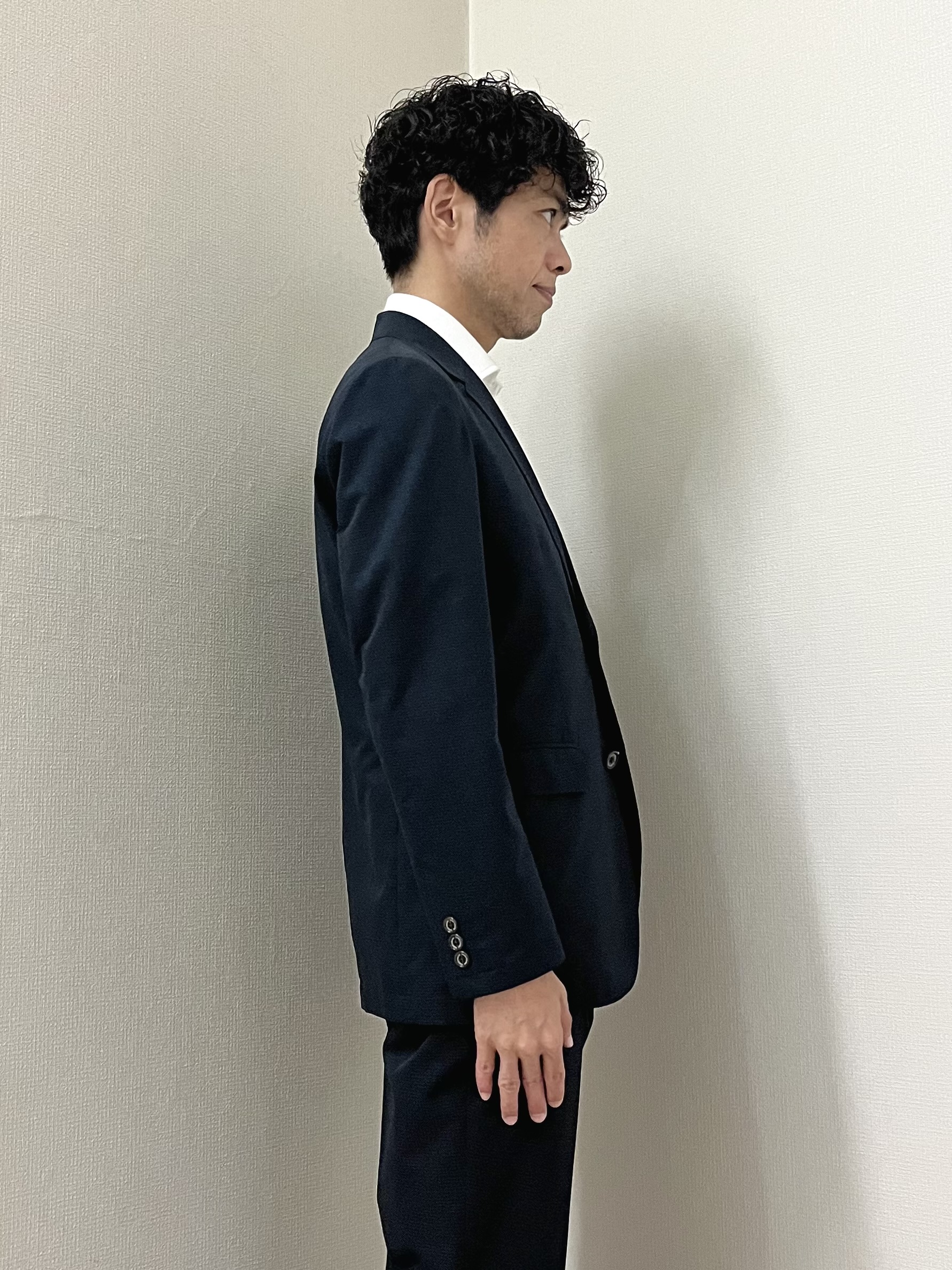 URAさんの「TAKEO KIKUCHI｜【抗菌防臭】COOL DOTS（R）ドビープリント ジャケット」を使ったコーディネート