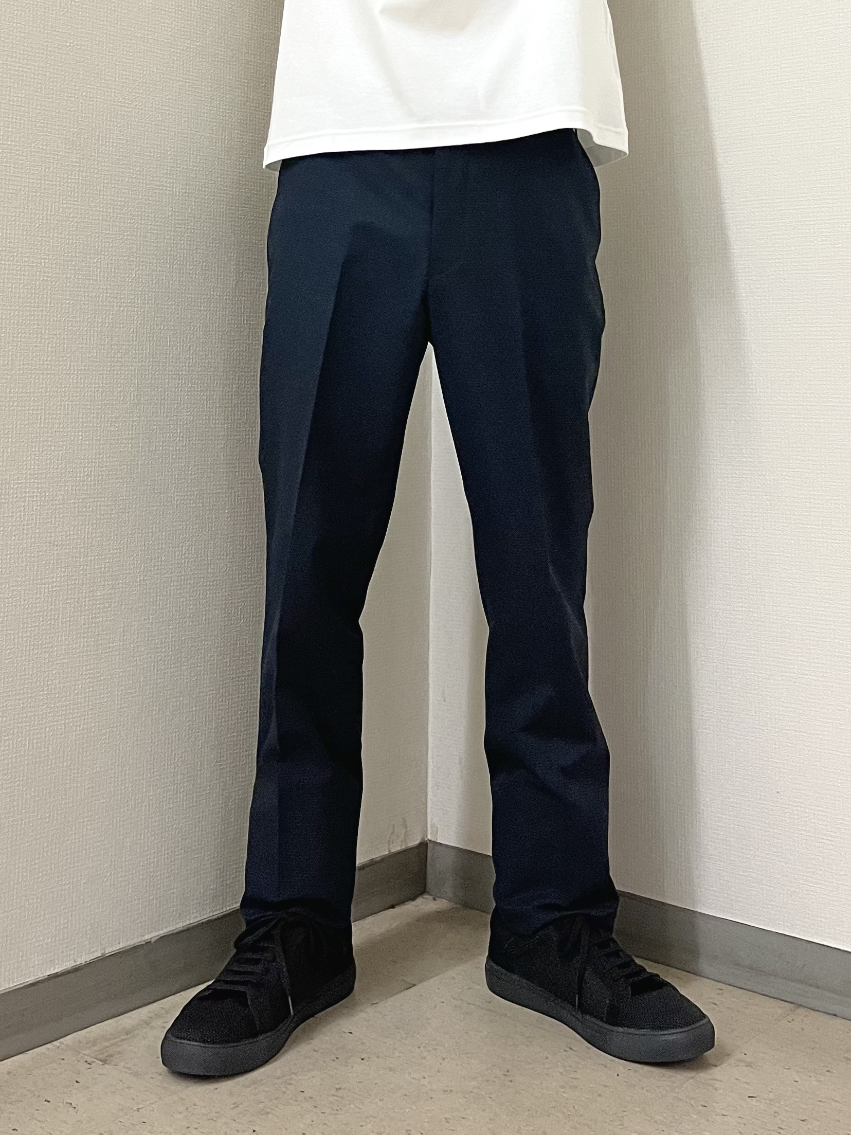 URAさんの「TAKEO KIKUCHI｜【接触冷感】アイスクリアコットン ワンポイント ポロシャツ」を使ったコーディネート