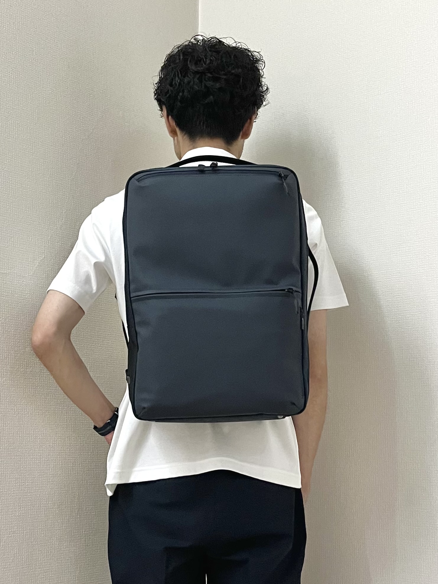 URAさんの「TAKEO KIKUCHI｜【接触冷感】アイスクリアコットン ワンポイント ポロシャツ」を使ったコーディネート