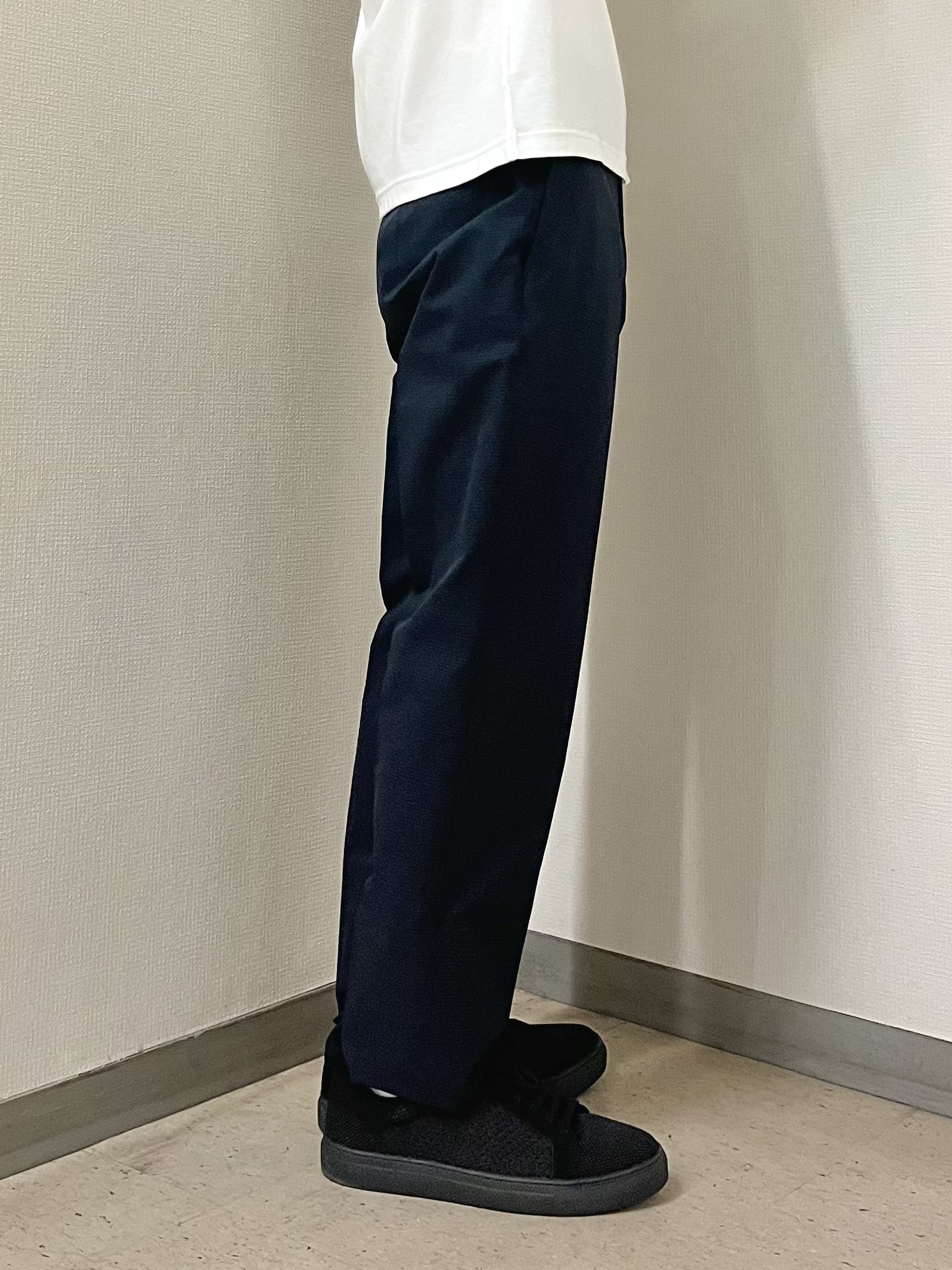 URAさんの「TAKEO KIKUCHI｜【接触冷感】アイスクリアコットン ワンポイント ポロシャツ」を使ったコーディネート