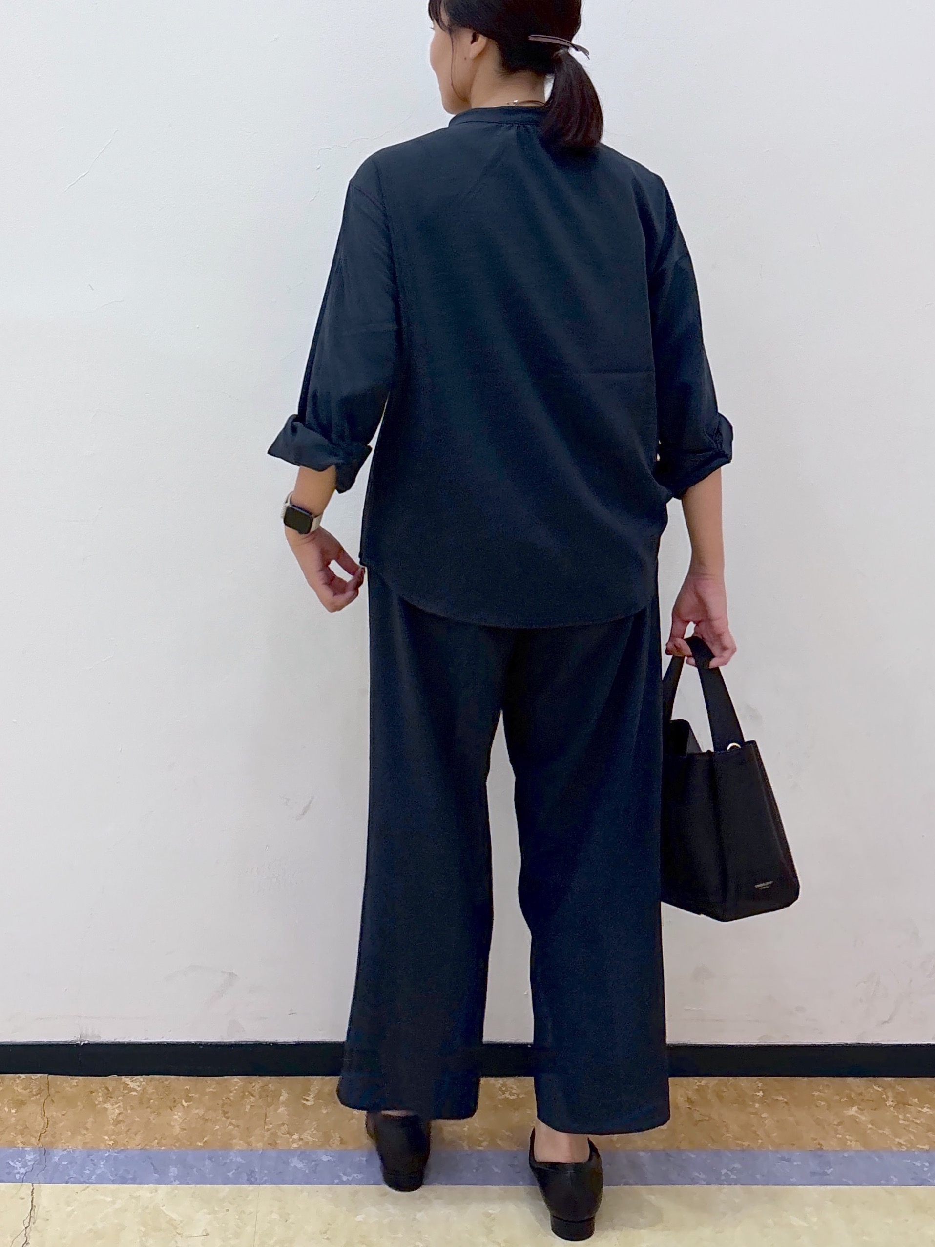 akariさんの「index｜【高通気／遮熱】風が通るスキッパーシャツ《洗濯機OK／UVケア／防シワ》」を使ったコーディネート