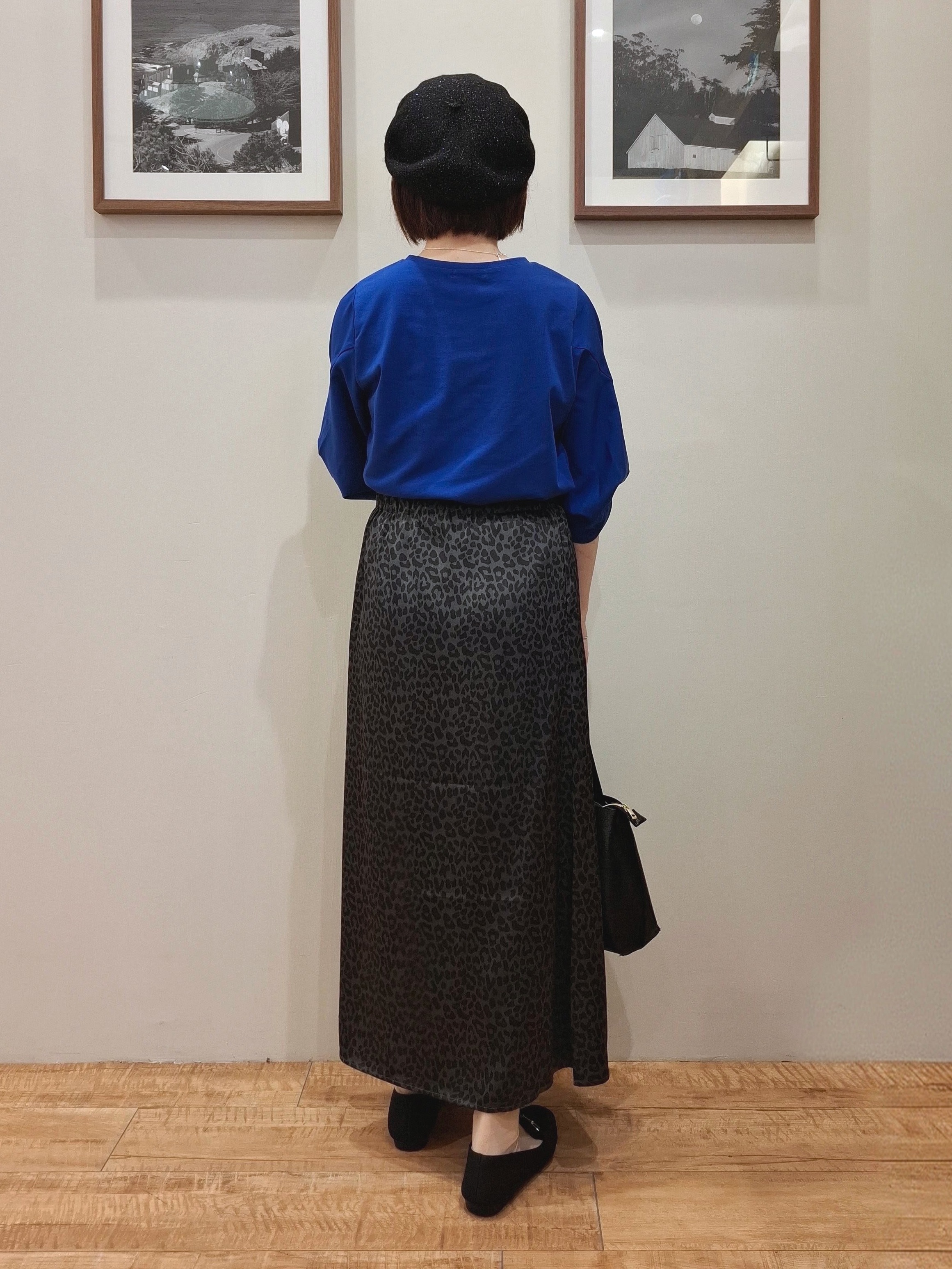 まあるさんの「SHOO･LA･RUE｜【S-LL/洗濯機可/二の腕カバー】楽に上品見え ツイストスリーブトップス」を使ったコーディネート