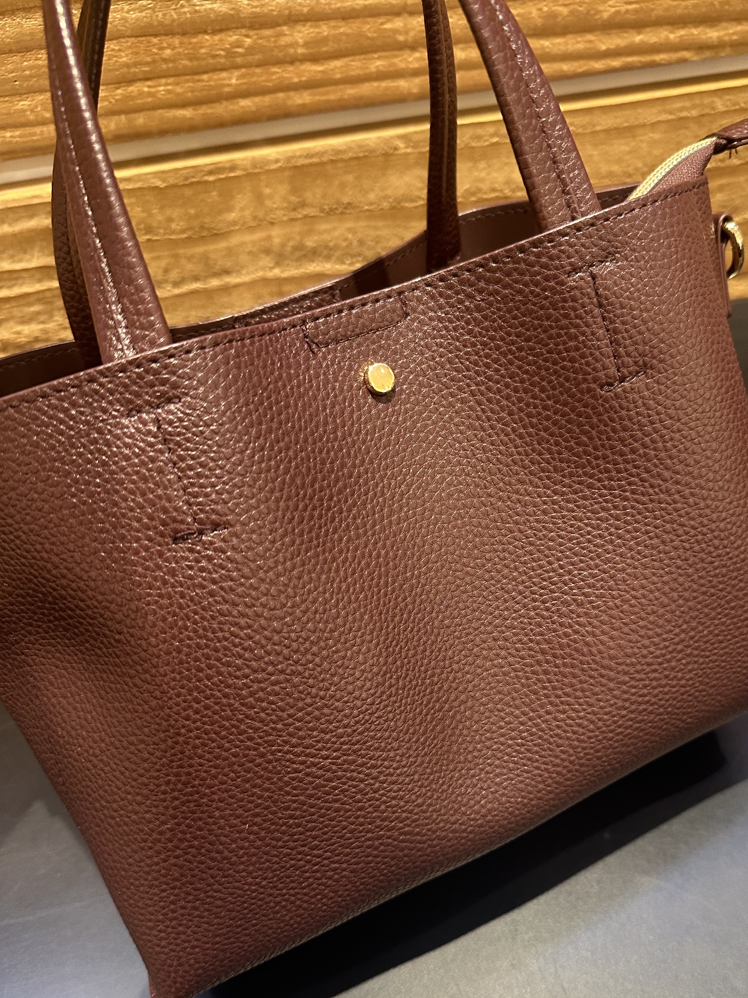 まりやんさんの「SHOO･LA･RUE｜【軽量/2WAY】ふわっと軽いミニトートバッグ」を使ったコーディネート