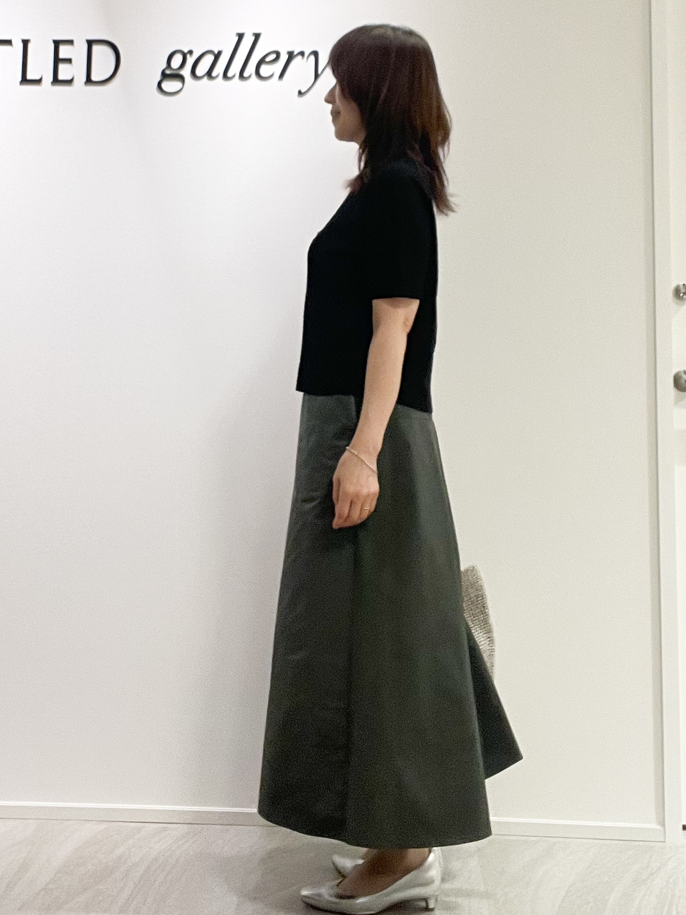 めいさんの「UNTITLED｜【セットアップ可/ストレッチ性】ドライタッチニットプルオーバー」を使ったコーディネート