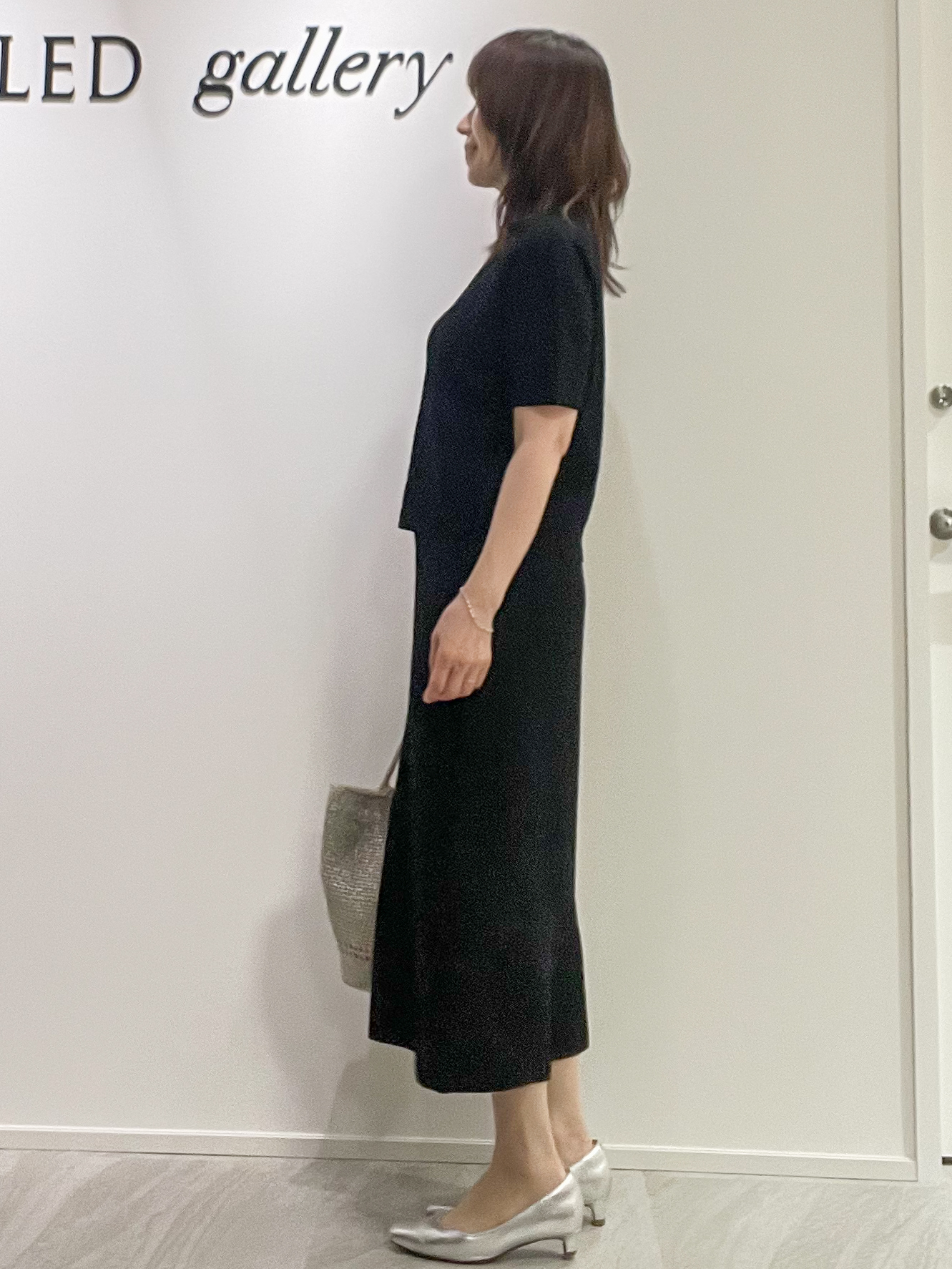 めいさんの「UNTITLED｜【セットアップ可/ストレッチ性】ドライタッチニットプルオーバー」を使ったコーディネート