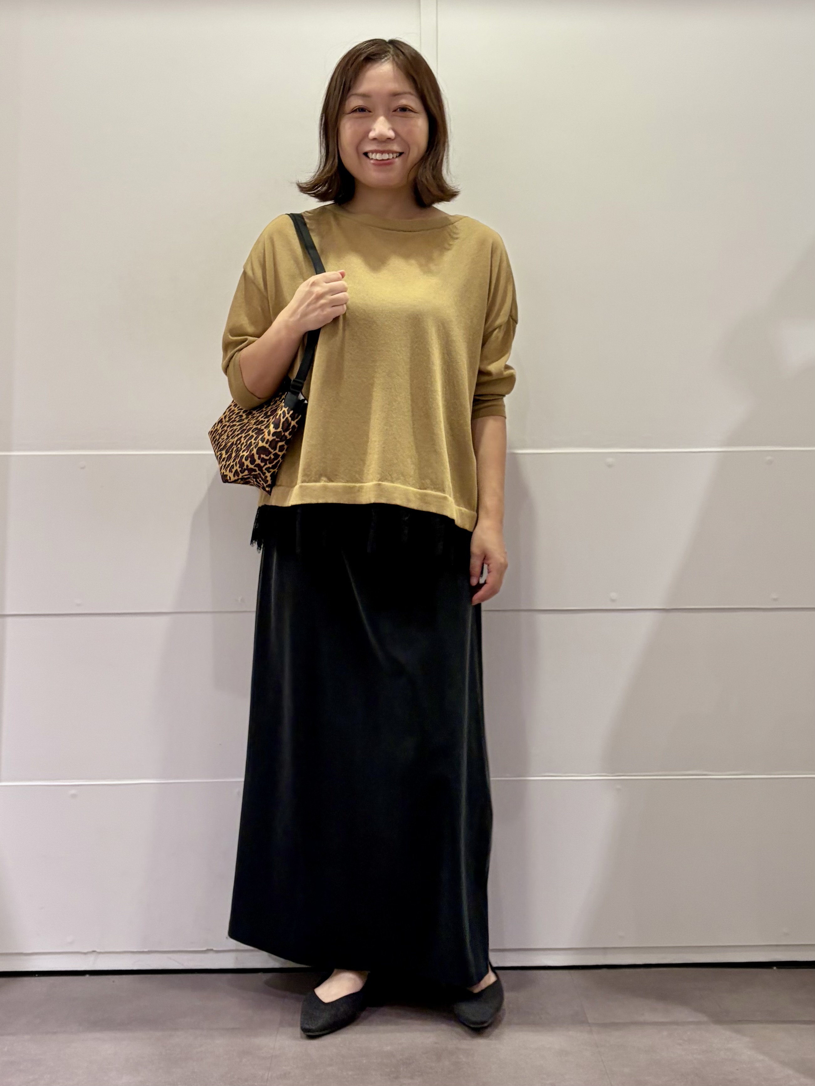 TOKOさんの「UNTITLED｜【一枚で着映え】レースドッキングニットプルオーバー」を使ったコーディネート