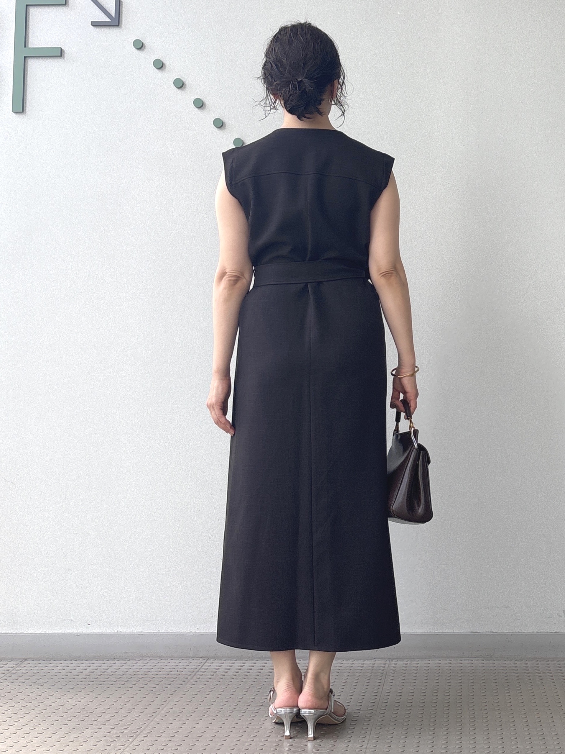 kawamuraさんの「DRESSTERIOR｜【ウォッシャブル】ツイードライクワンピース」を使ったコーディネート