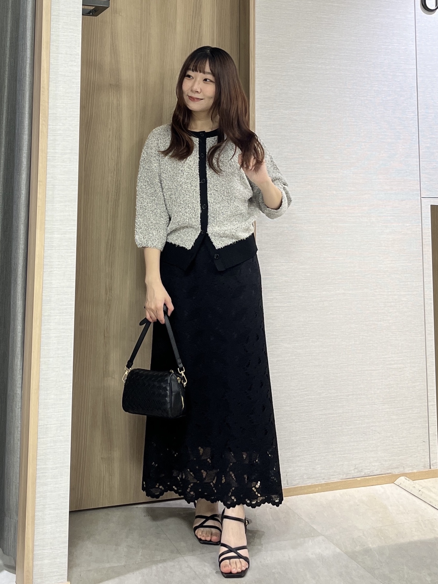KAHOさんの「UNTITLED｜【ジャケットライク/前後2WAY】コットン混カールプルオーバー」を使ったコーディネート