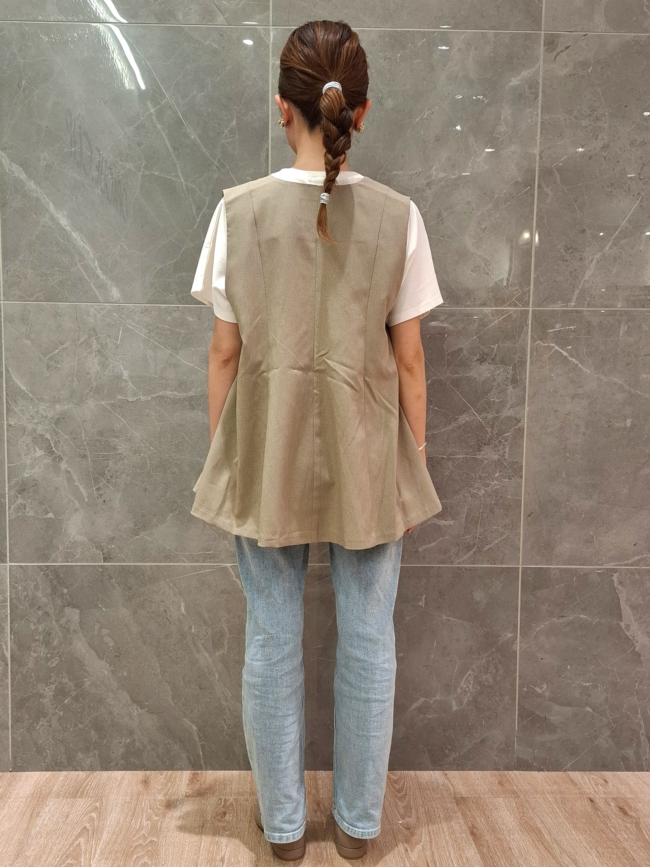 ryonさんの「OPAQUE.CLIP｜フォトプリントTシャツ【洗濯機OK】」を使ったコーディネート