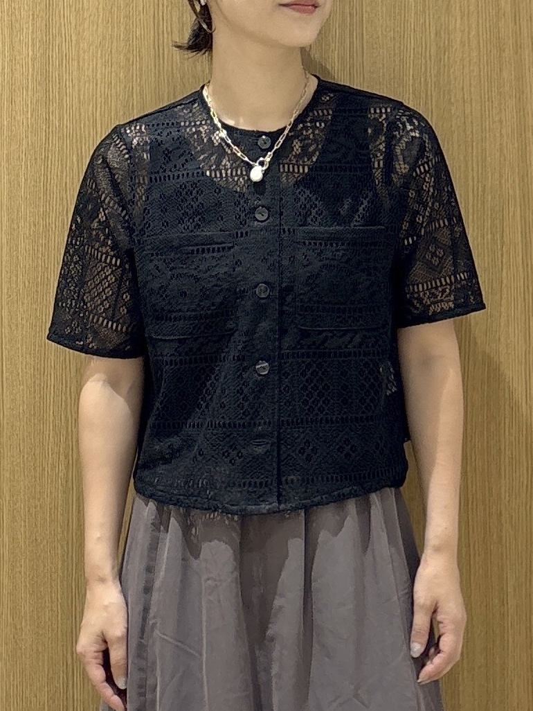 たけねぇさんの「OPAQUE.CLIP｜透かしレースカーディガン【洗濯機OK】」を使ったコーディネート