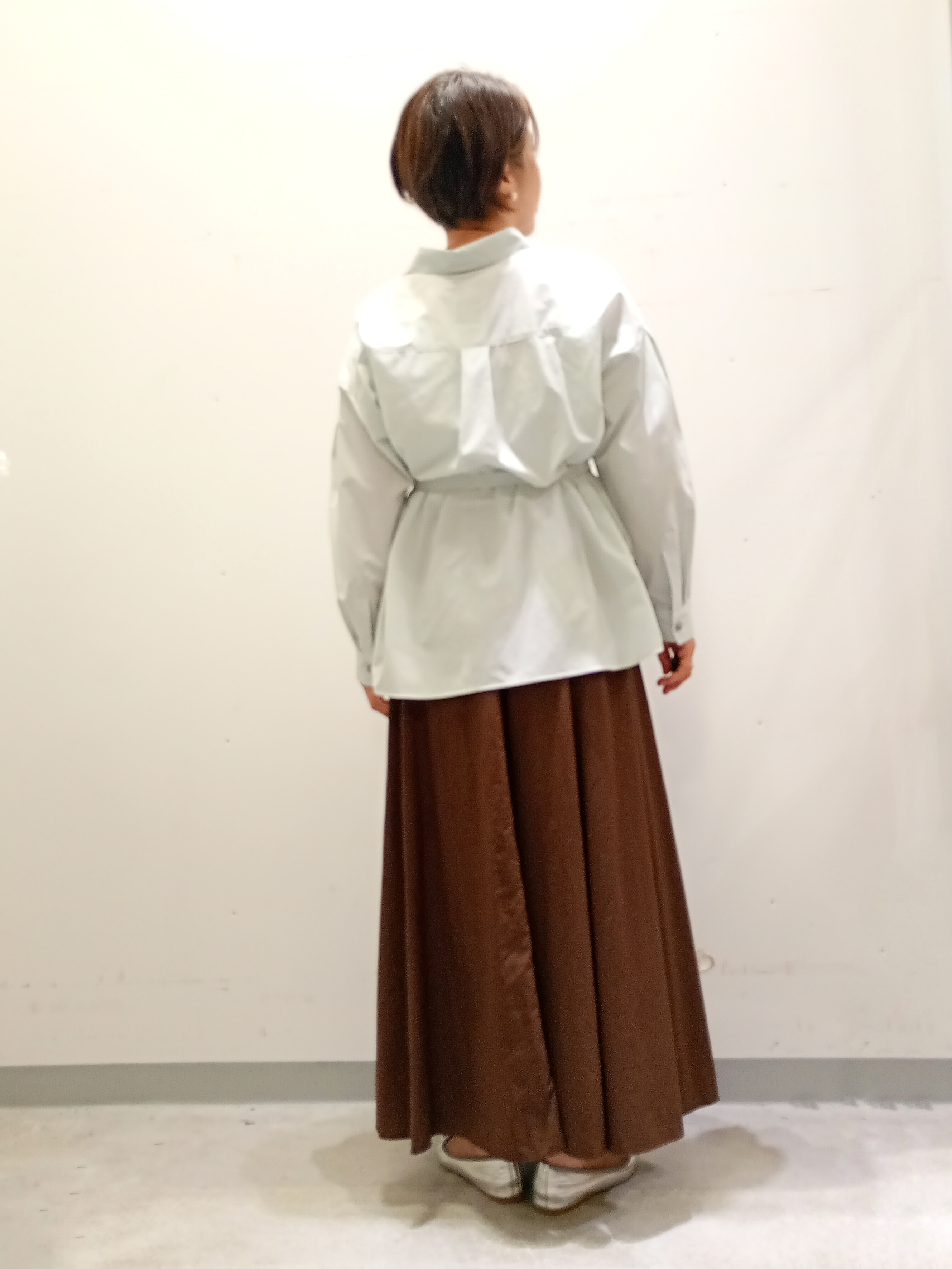 Kさんの「INDIVI｜【洗える】ファンシーヤーンVネックニットベスト」を使ったコーディネート