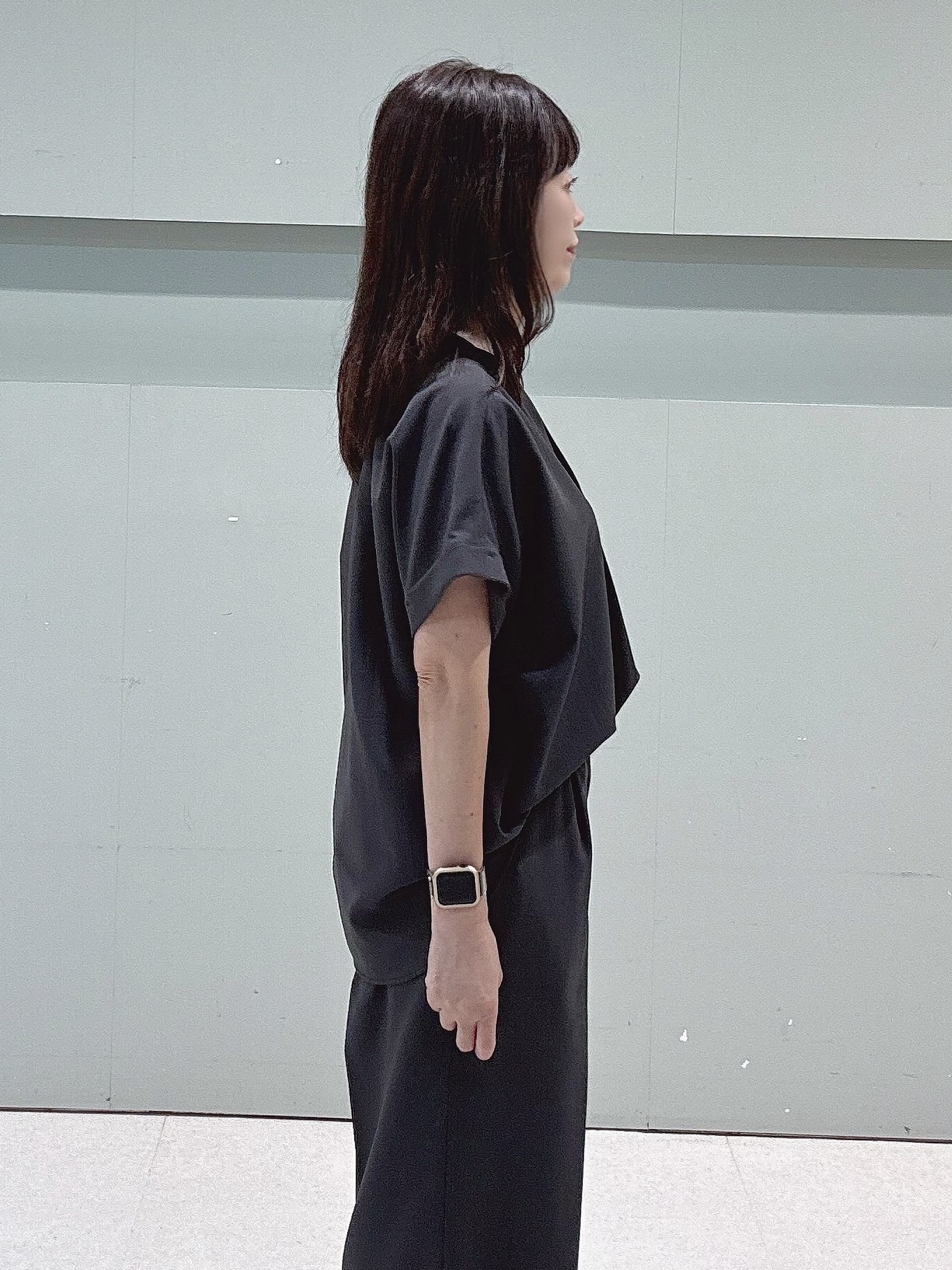 makiさんの「UNTITLED｜【セットアップ可/UVカット】エアリークールブラウス」を使ったコーディネート