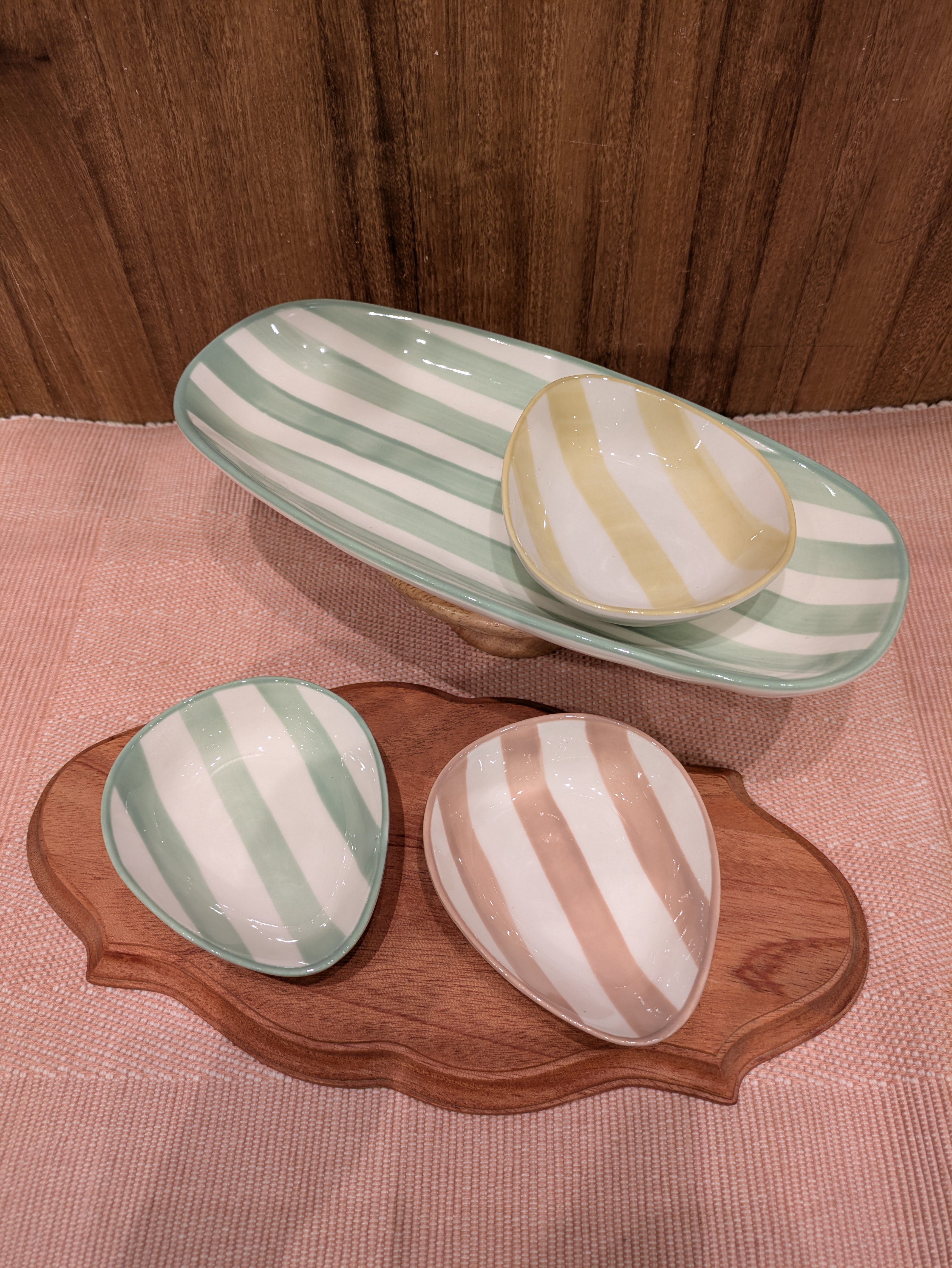 しょこさんの「212 KITCHEN STORE｜ストライプ プレート PK」を使ったコーディネート