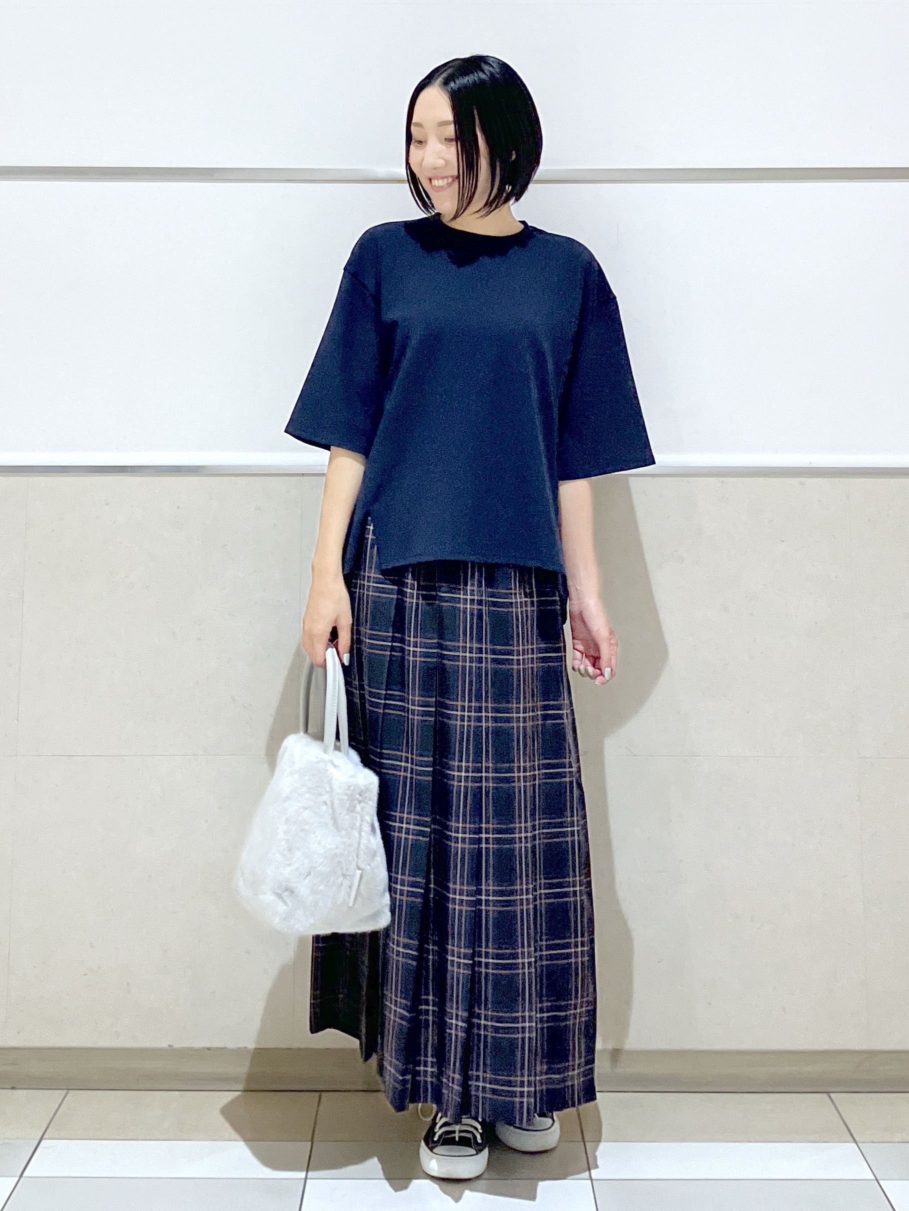 eriko さんの「Dessin｜【マシンウォッシャブル/セットアップ可】カットジャカードプルオーバー」を使ったコーディネート