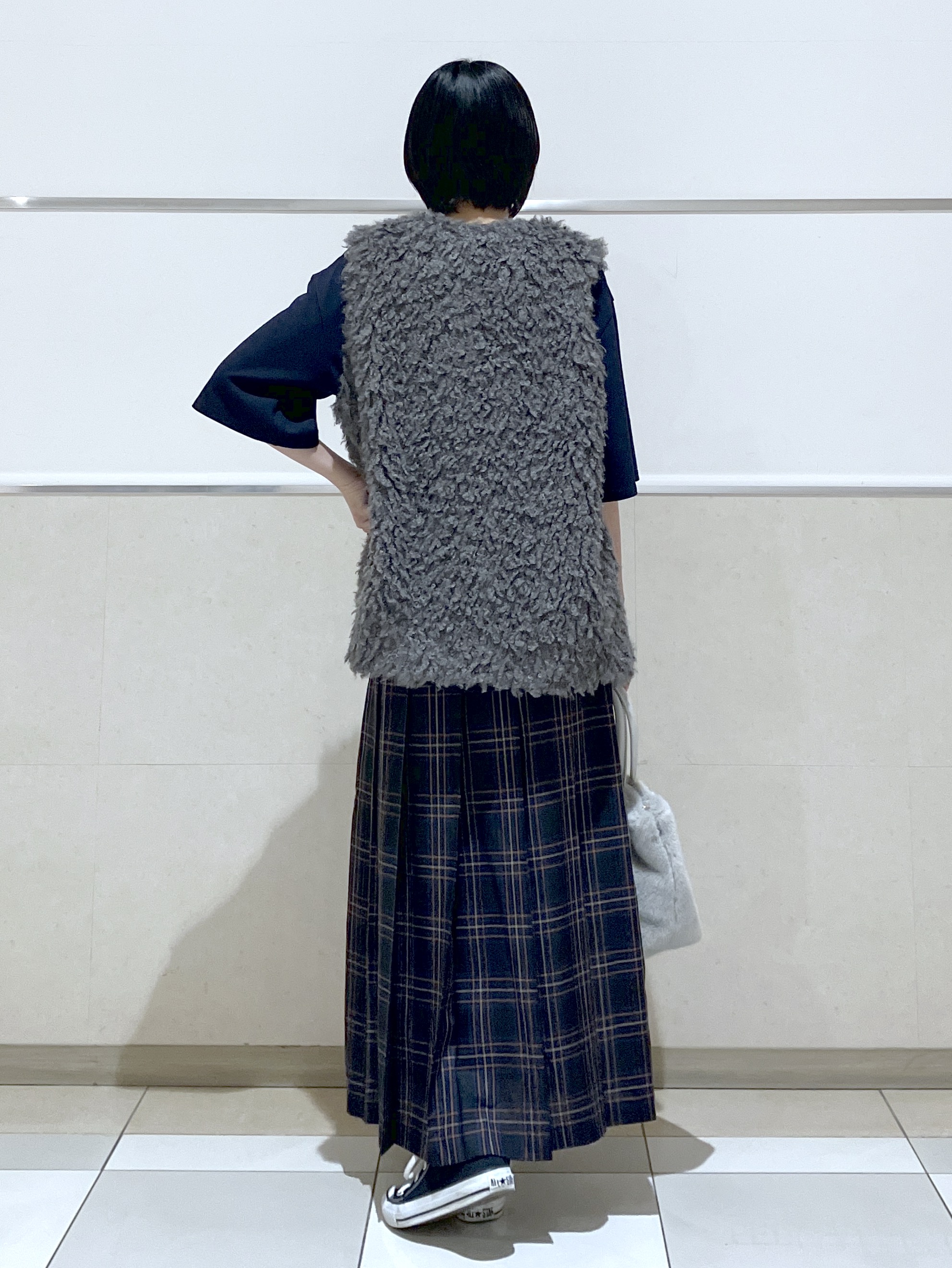eriko さんの「Dessin｜【マシンウォッシャブル/セットアップ可】カットジャカードプルオーバー」を使ったコーディネート