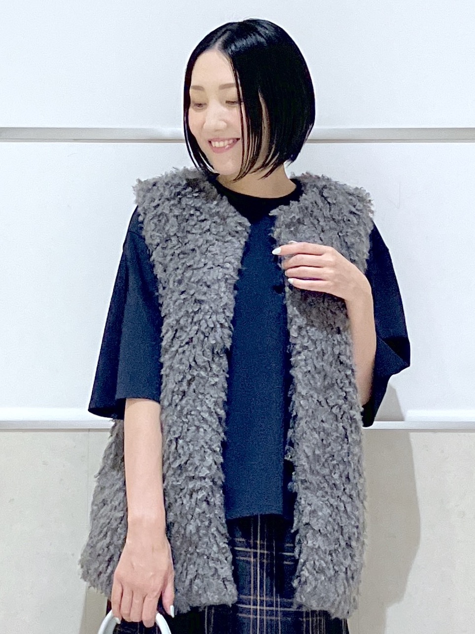 eriko さんの「Dessin｜【マシンウォッシャブル/セットアップ可】カットジャカードプルオーバー」を使ったコーディネート