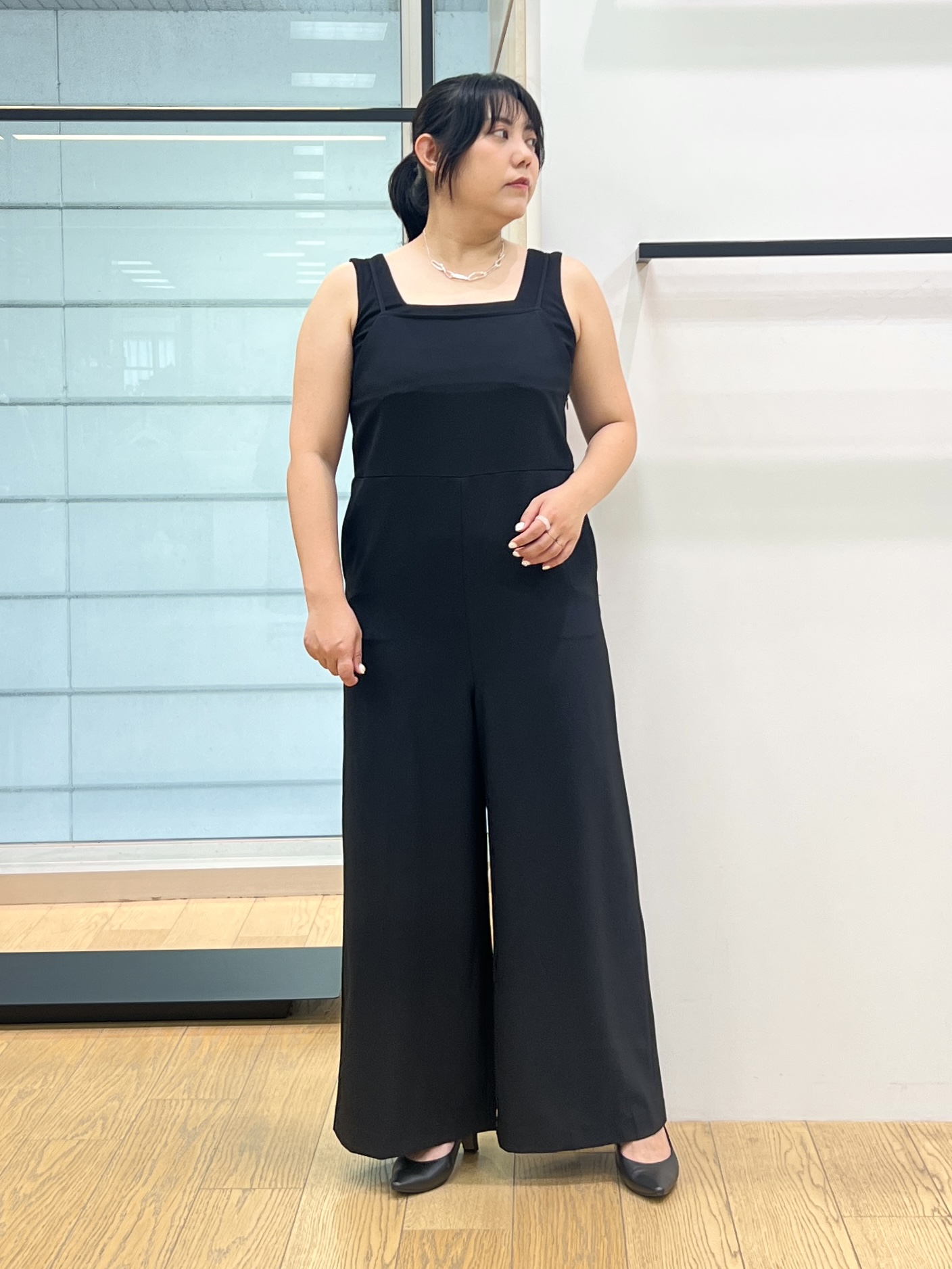 shimaさんの「INDIVI｜【トレンド／2WAY】裾ドロスト付きシアーブラウスブルゾン」を使ったコーディネート