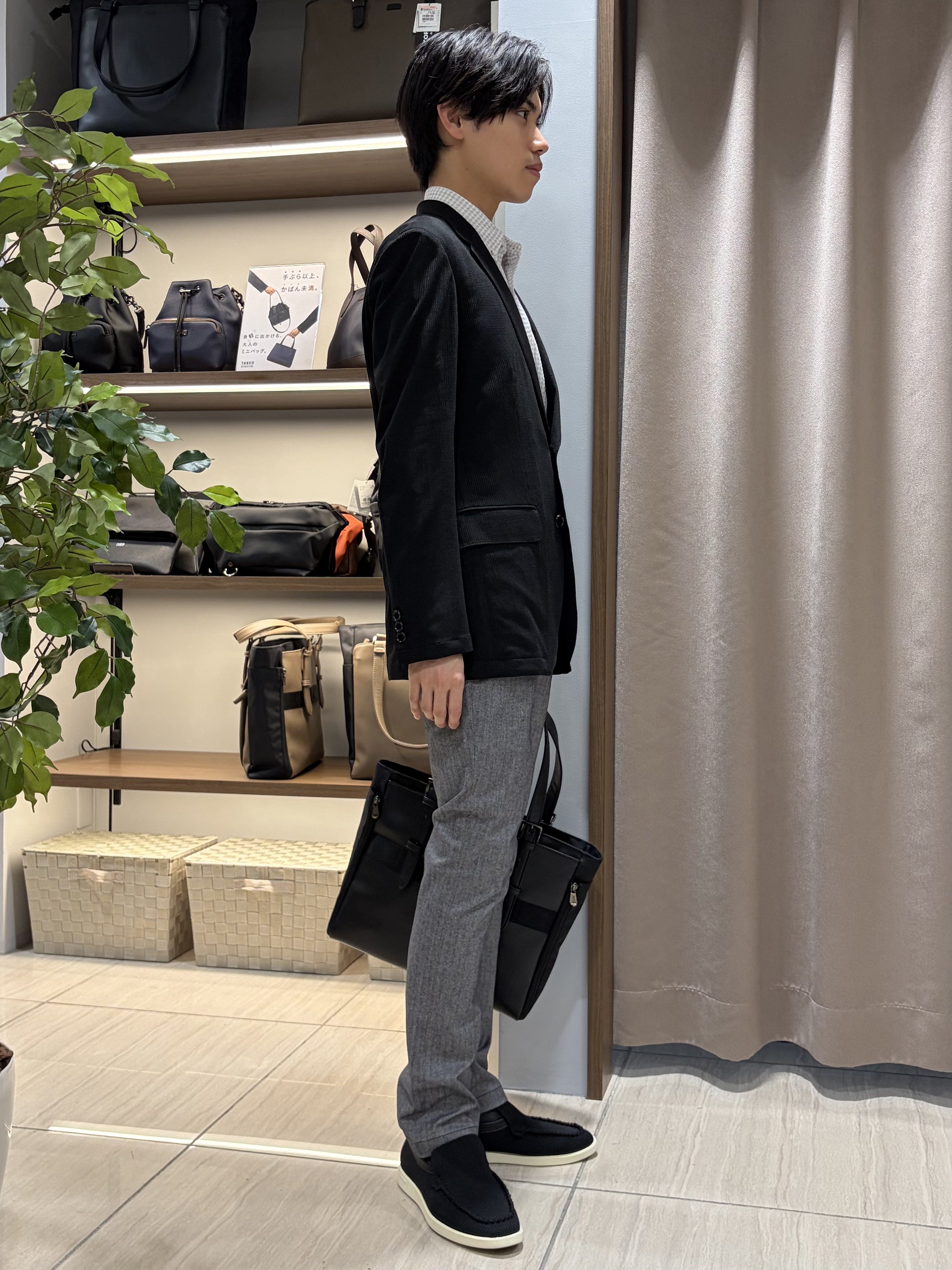 hiroさんの「TAKEO KIKUCHI｜【Begin5月号掲載/通気性】トリコットサッカー ジャケット」を使ったコーディネート
