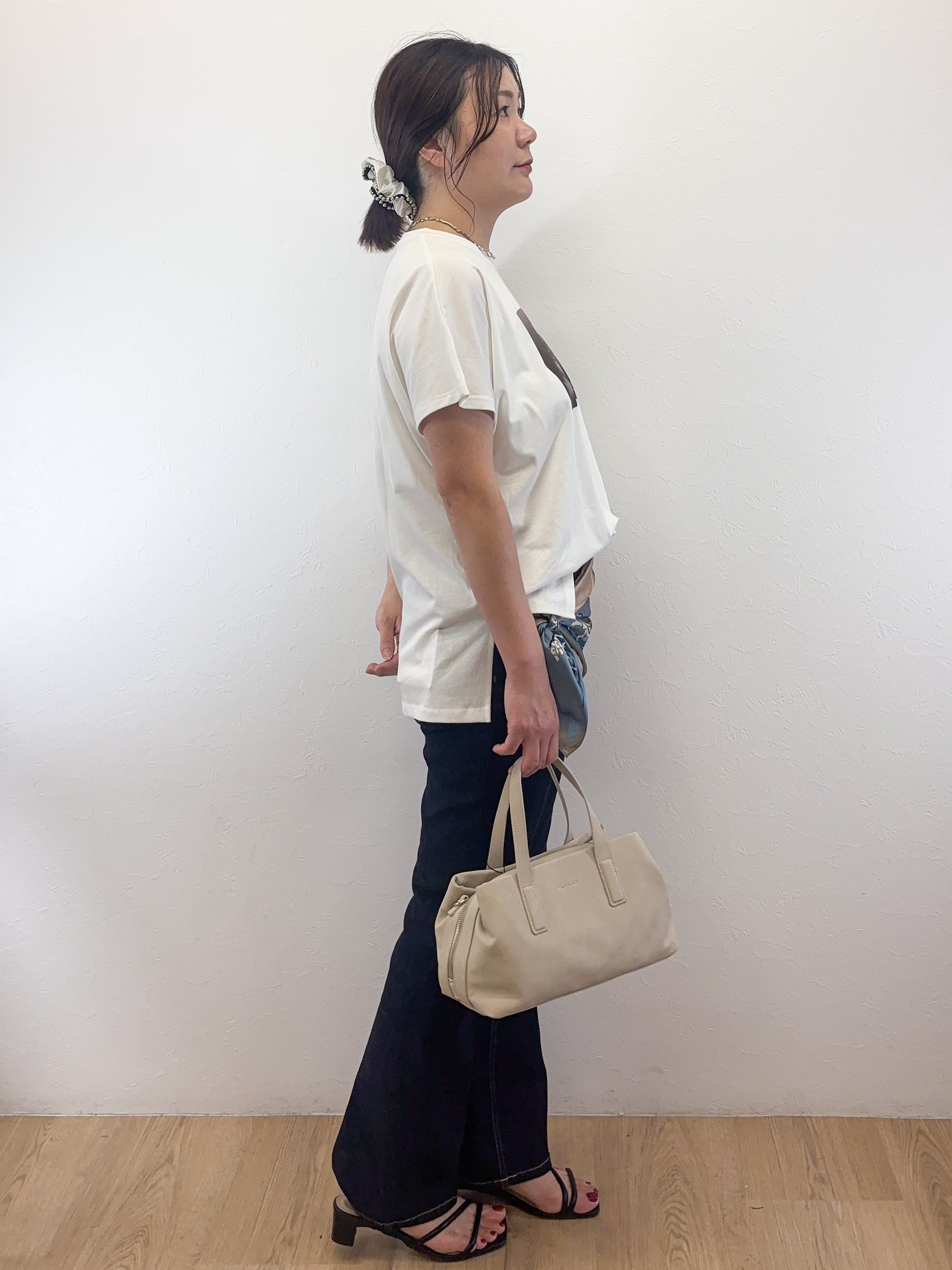 Takeさんの「OPAQUE.CLIP｜フォトプリントTシャツ【洗濯機OK】」を使ったコーディネート