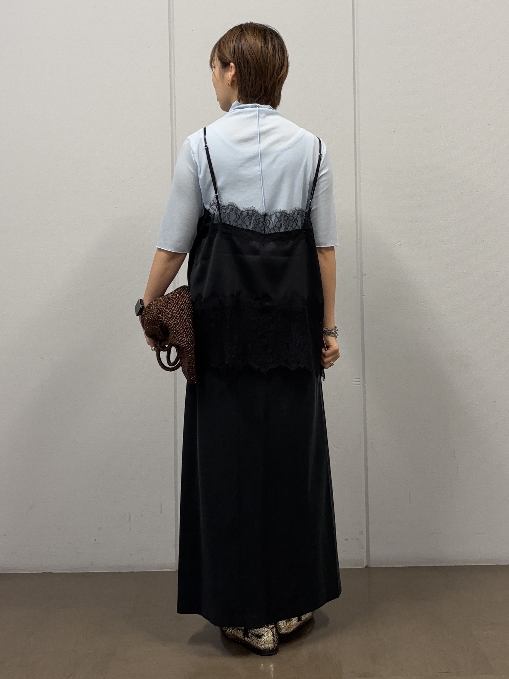 tsujiさんの「UNTITLED｜【重ね着レイヤードに】シアーテレコハイネックトップス」を使ったコーディネート