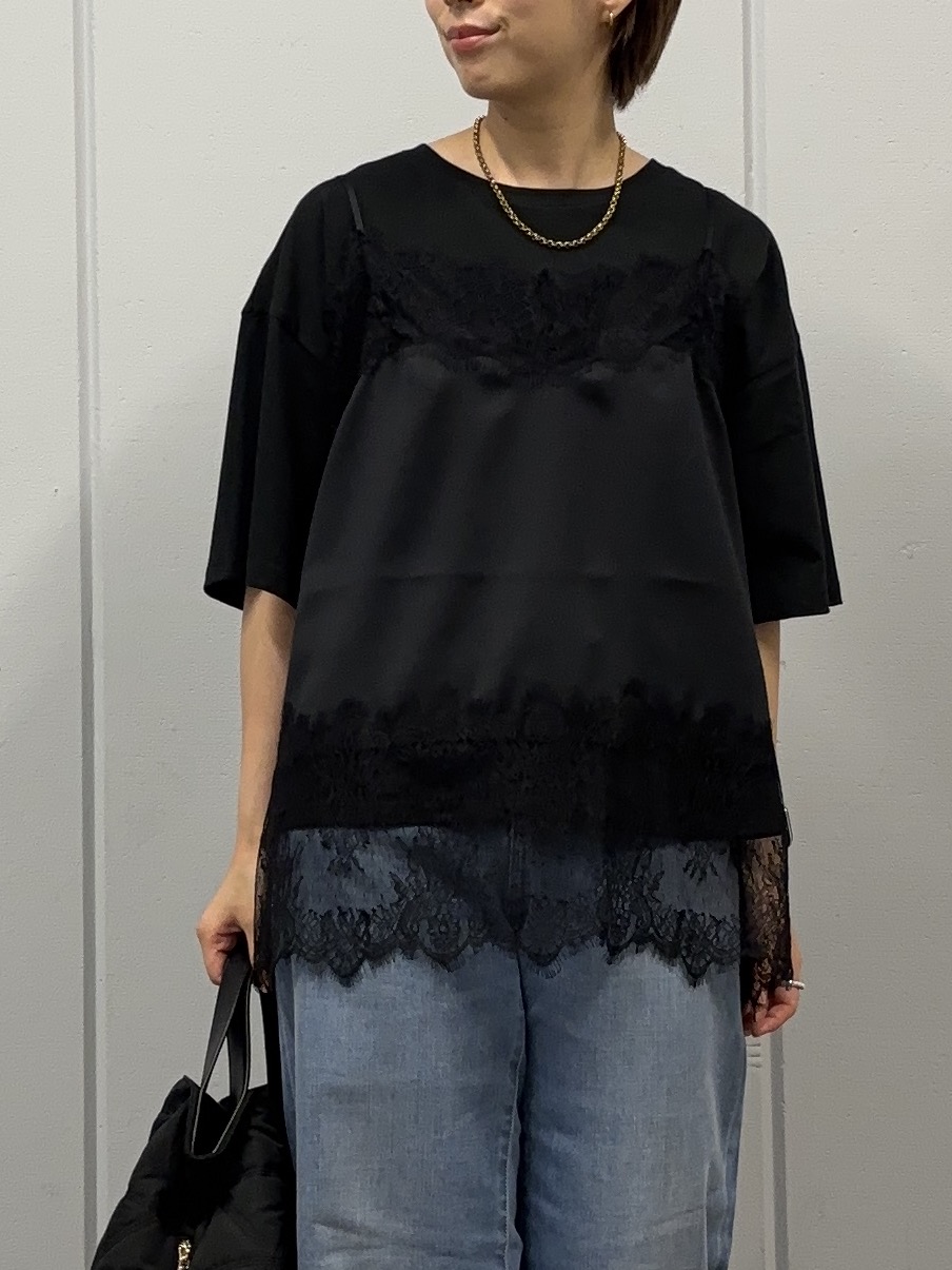 tsujiさんの「UNTITLED｜【重ね着レイヤードに】シアーテレコハイネックトップス」を使ったコーディネート