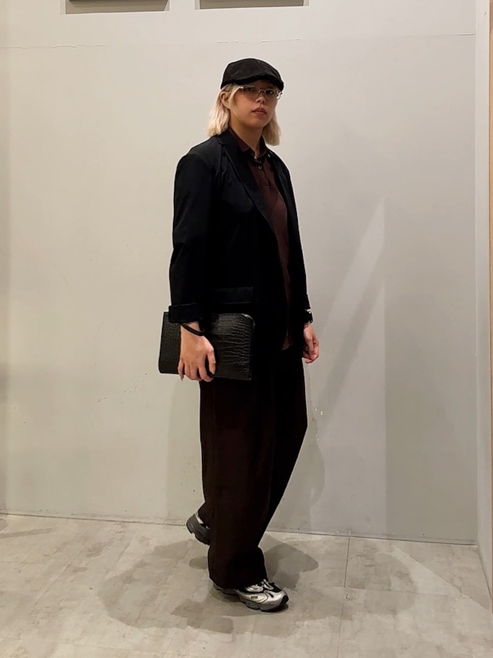ユウナさんの「TAKEO KIKUCHI｜【BOWLER HAT LABEL】アイスクリアコットン ボーラーハットウォーカー ポロシャツ」を使ったコーディネート
